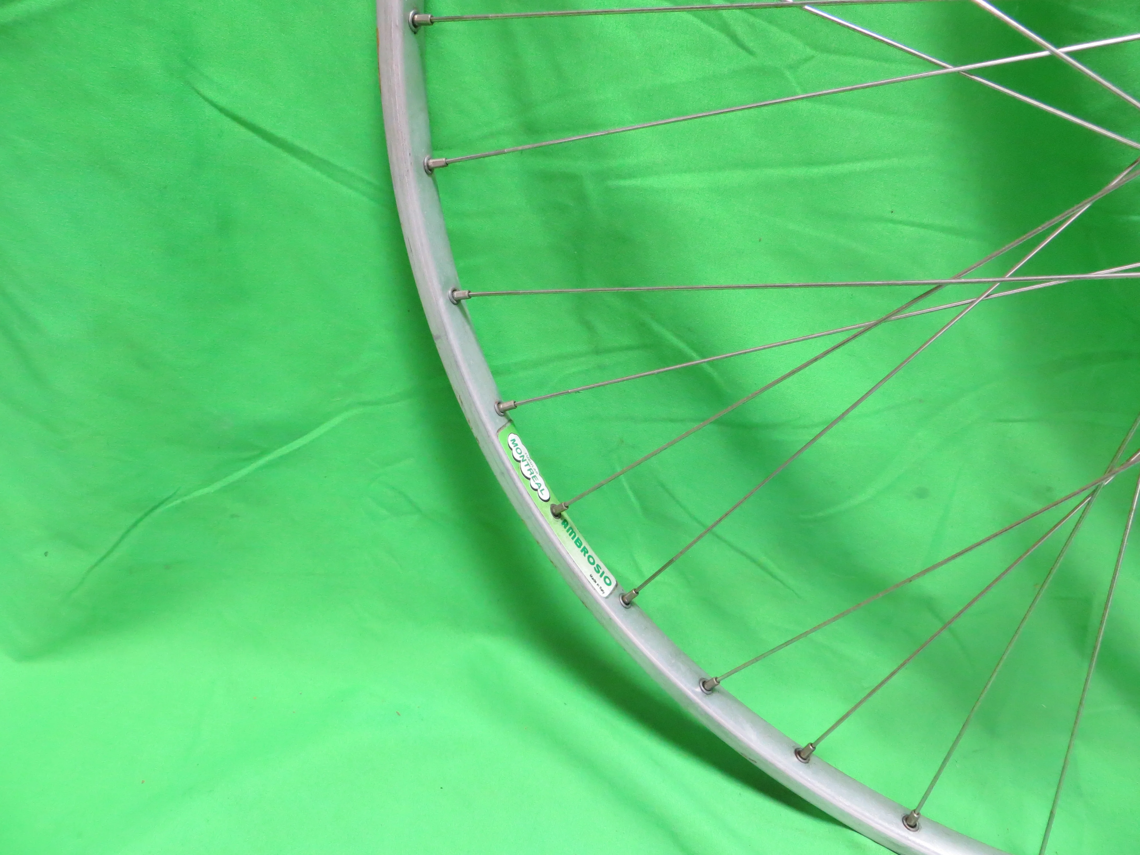 Ambrosio Montreal 700c Tubular rim, Sansin Pro Training  100mm/9mm Front Hub Quick Release (23111508) - Image 6