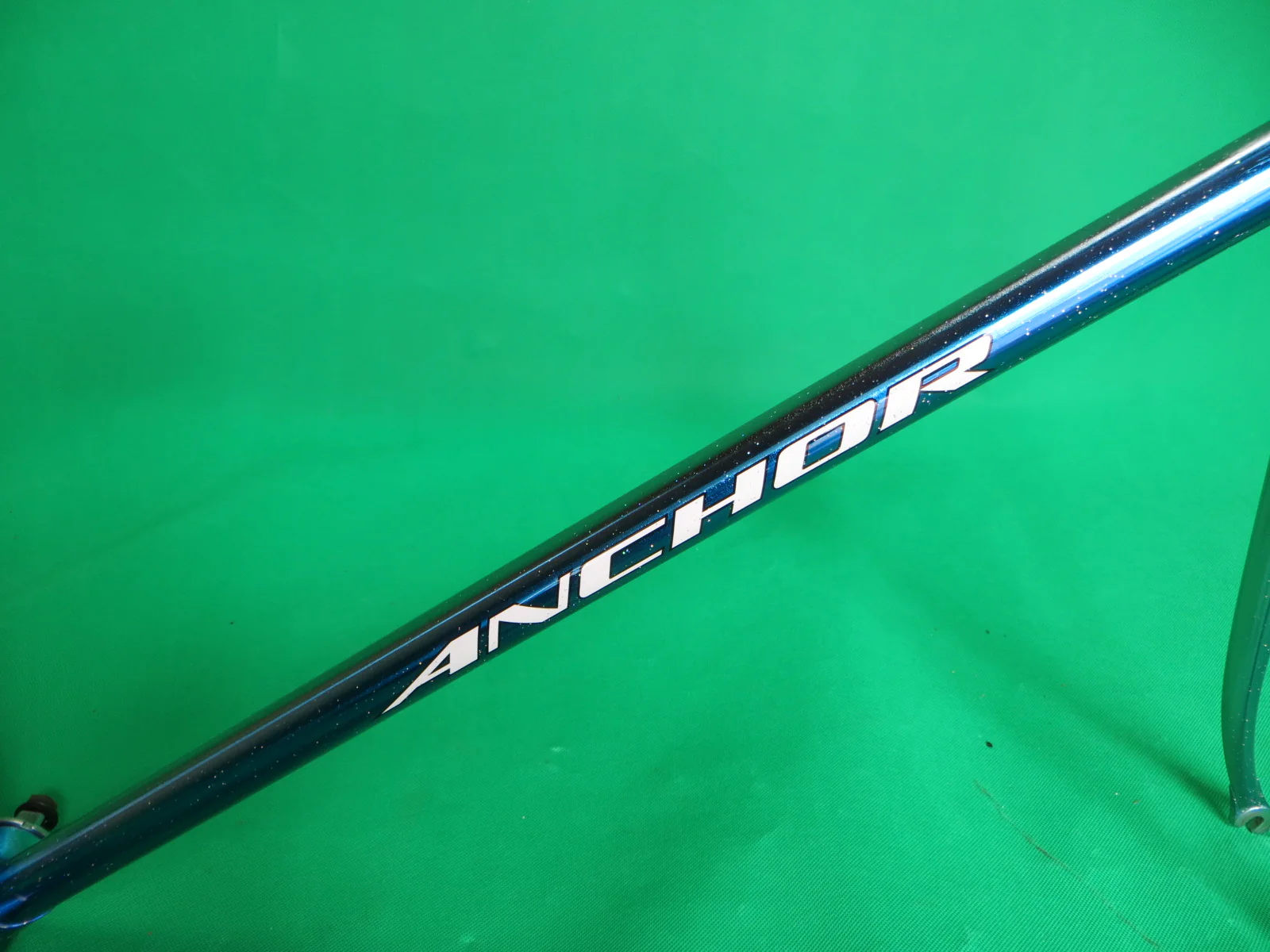 Anchor // Chrome Candy Blue Fade with Rainbow Flake // 50cm - Image 13