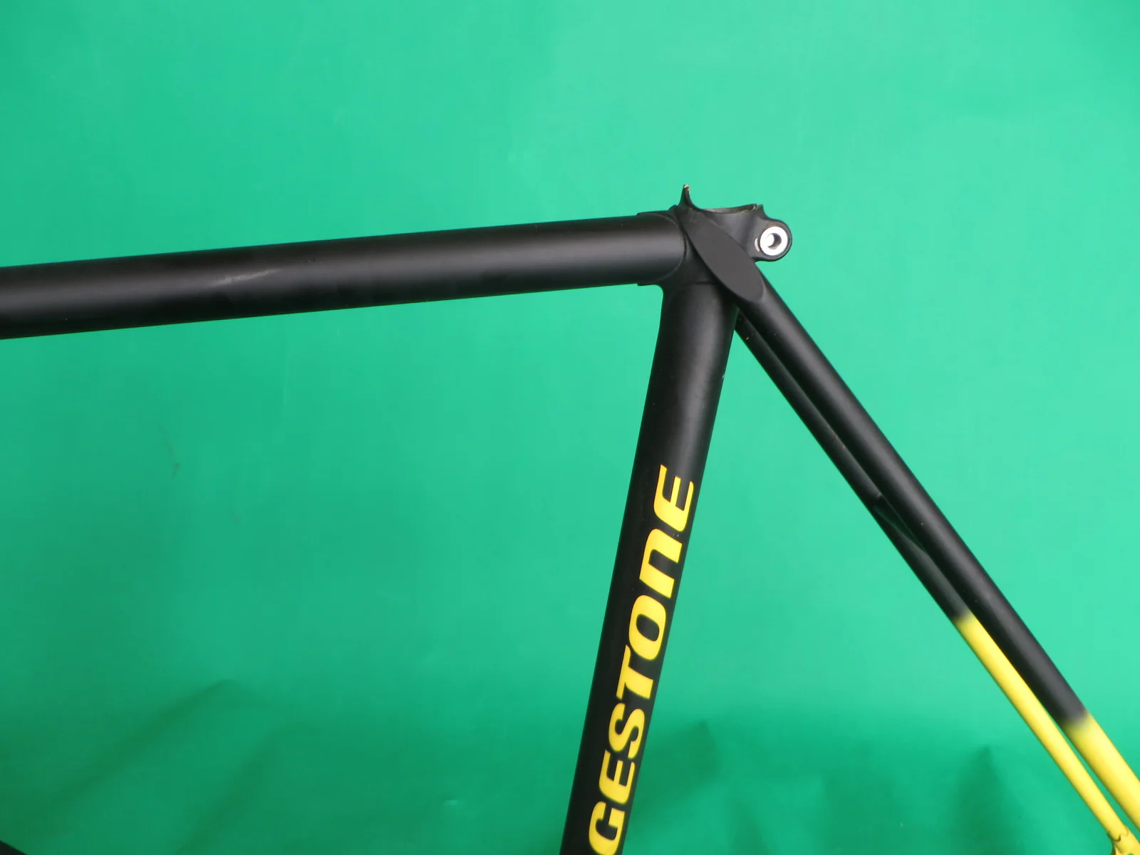 Bridgestone // Matte Black / Yellow Fade // 50.5cm - Image 5