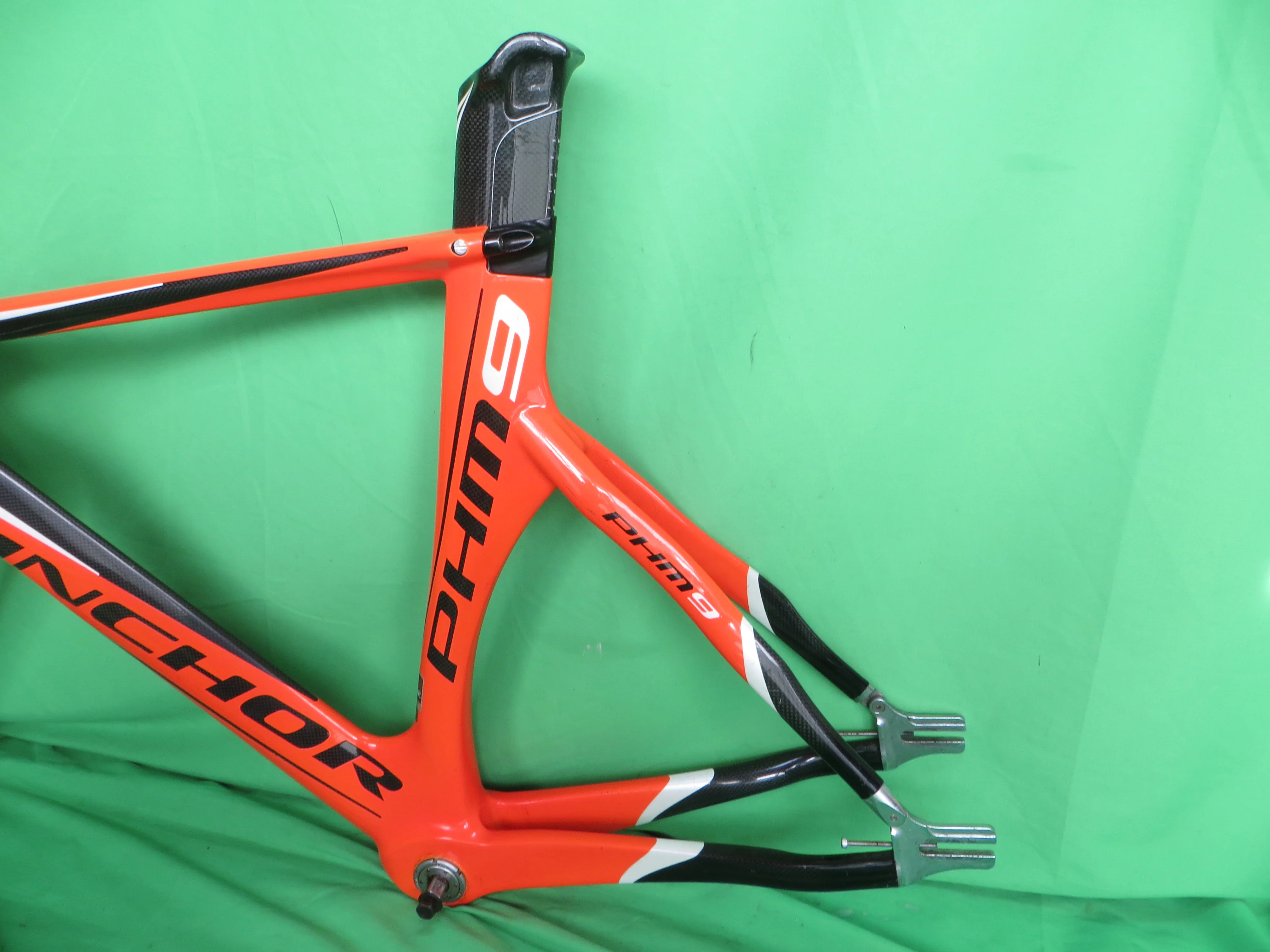 Anchor PHM9 Carbon Track Frame Non NJS // Orange // 50.5cm - Image 8