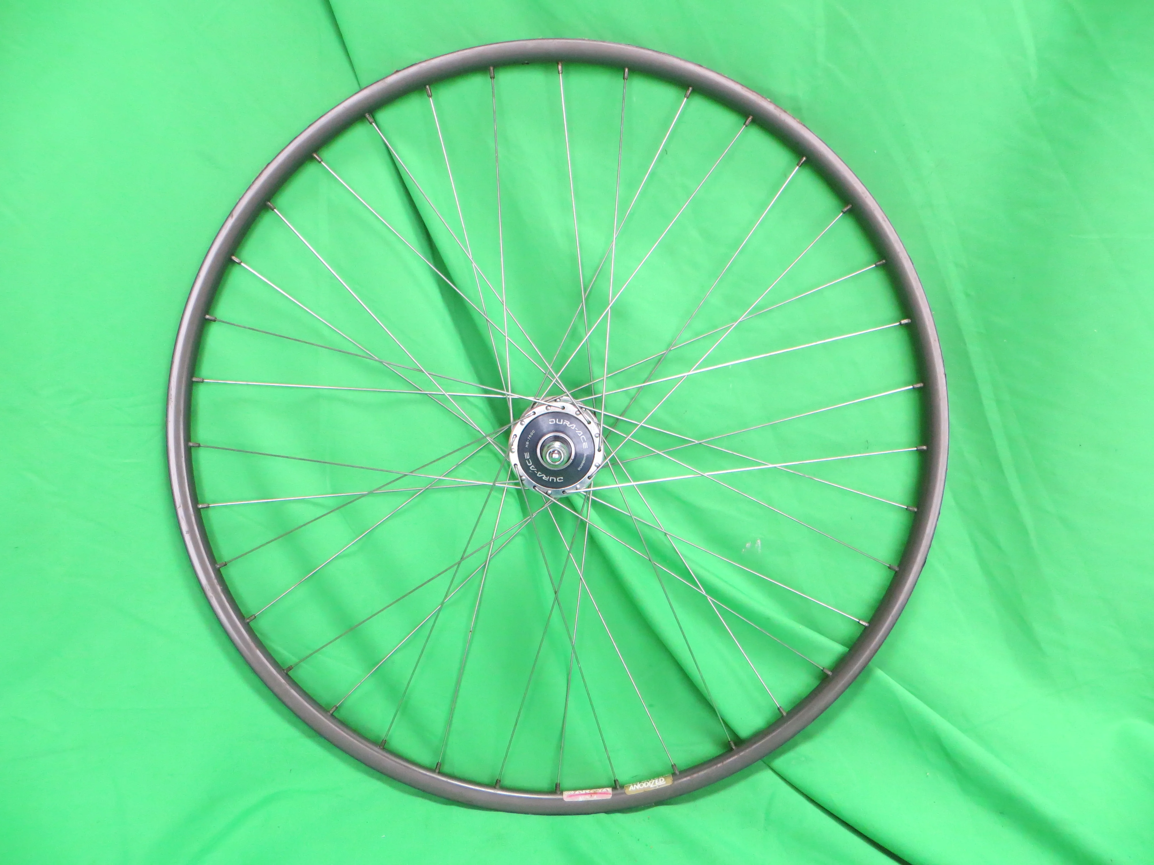 Araya Aero 4 700c 36H Tubular Rim, Shimano Dura Ace HB-7600 100mm/8mm NJS Front Hub (25042303)