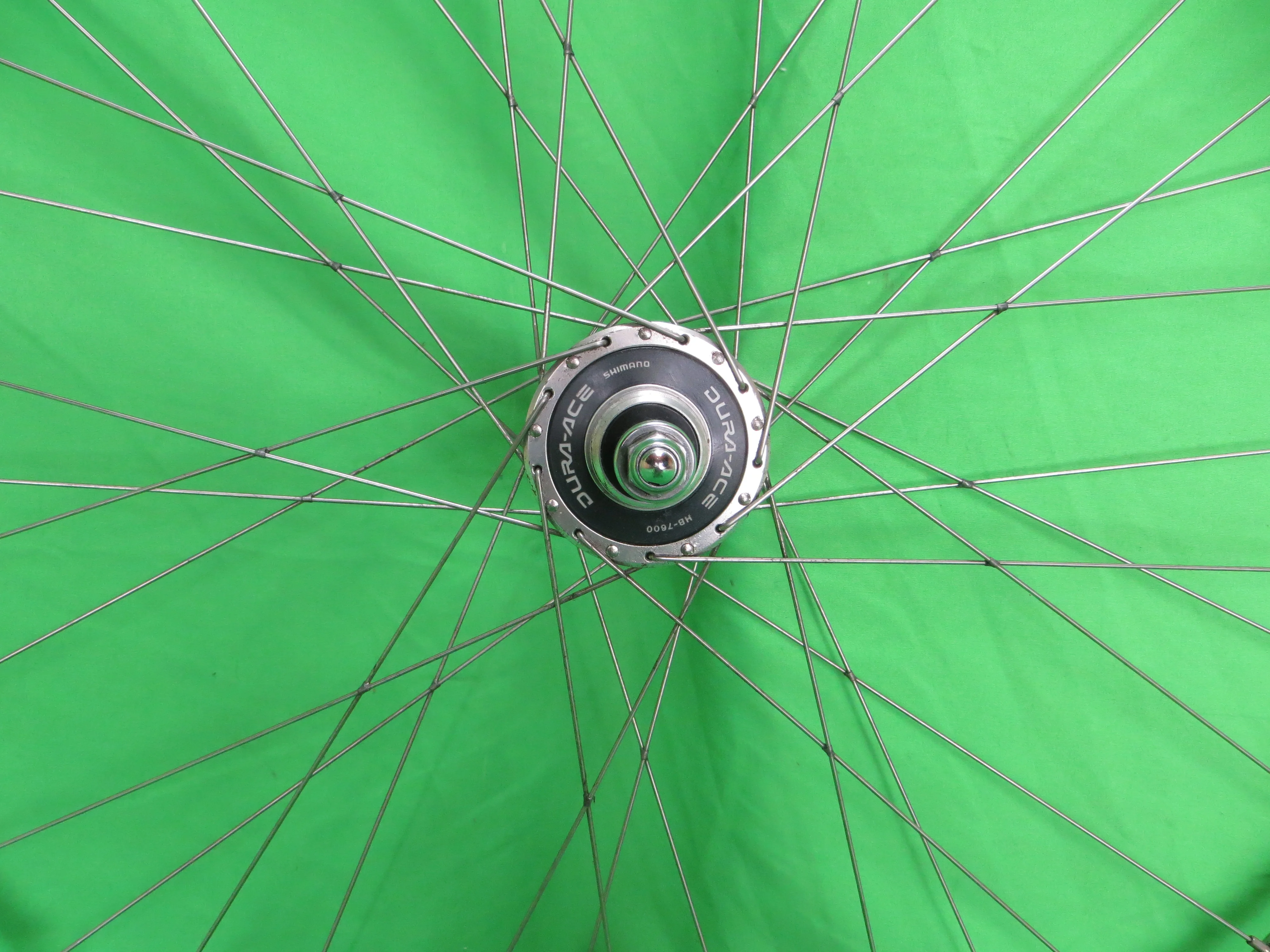 Araya Gold 16B NJS 700c 36H Tubular Rim, Shimano Dura Ace 120mm NJS Rear Hub (25011207) - Image 2
