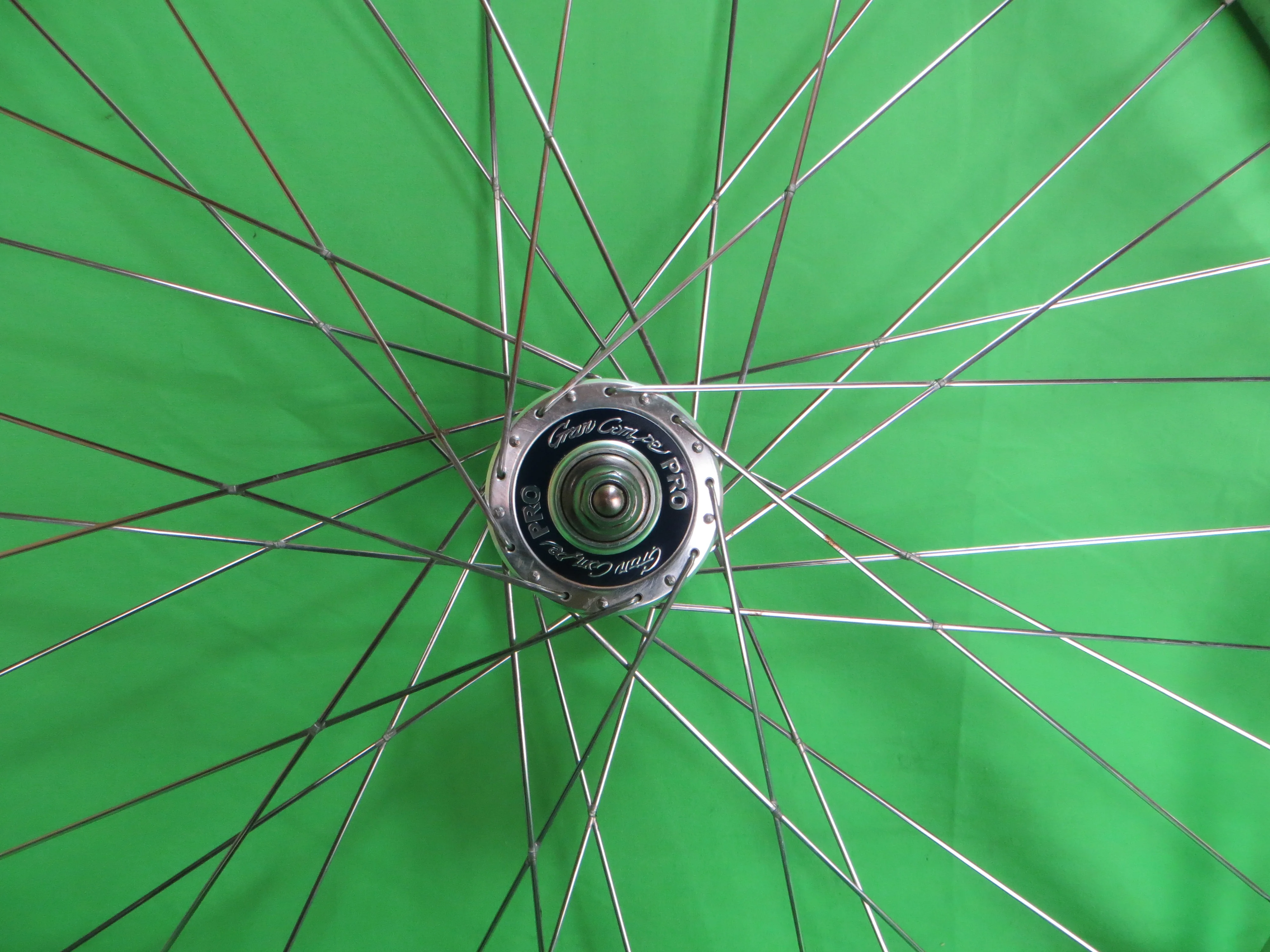 Araya Gold 16B NJS 700c Tubular NJS Rims, Gran Compe Pro NJS hubs 36H 120mm (26022401) - Image 6