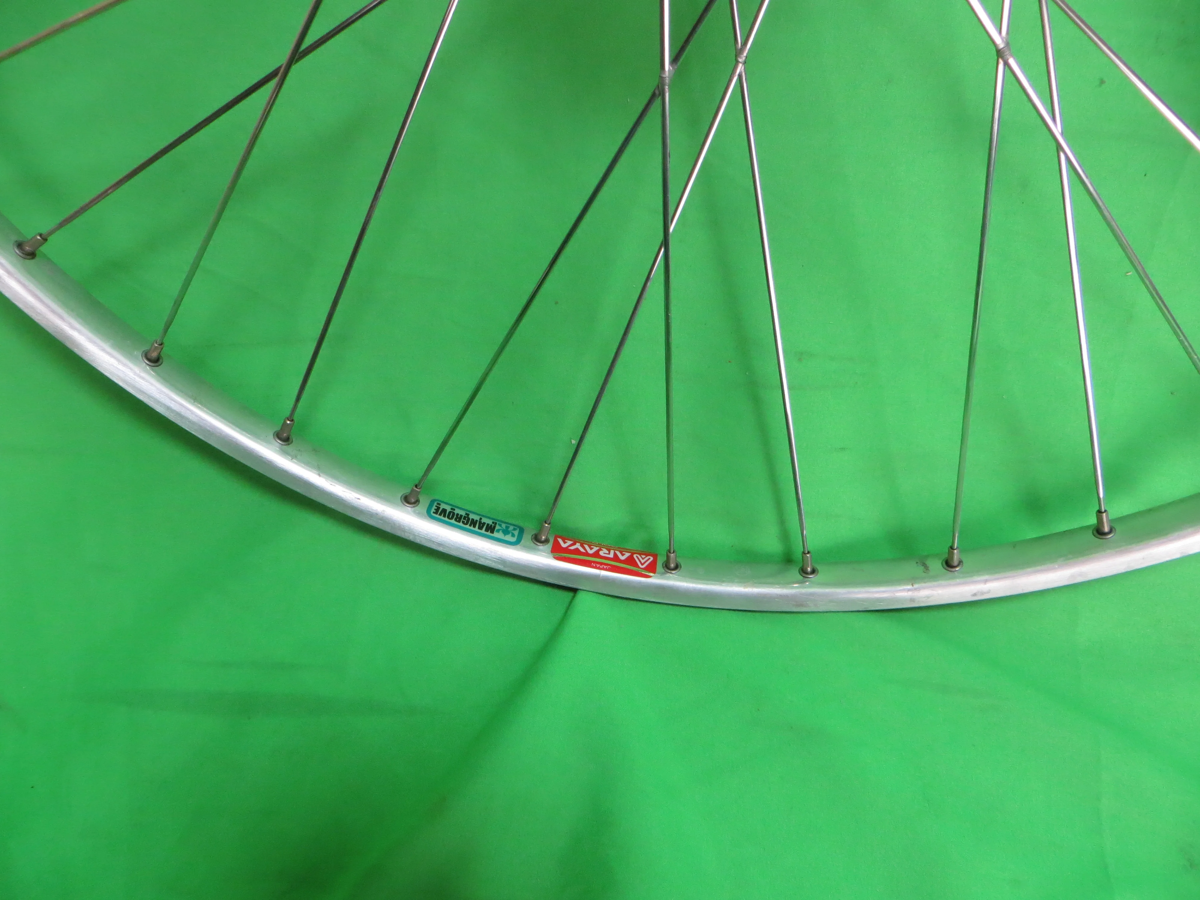 Araya Gold 16B NJS 700c Tubular NJS Rims, Gran Compe Pro NJS hubs 36H 120mm (26022401) - Image 7