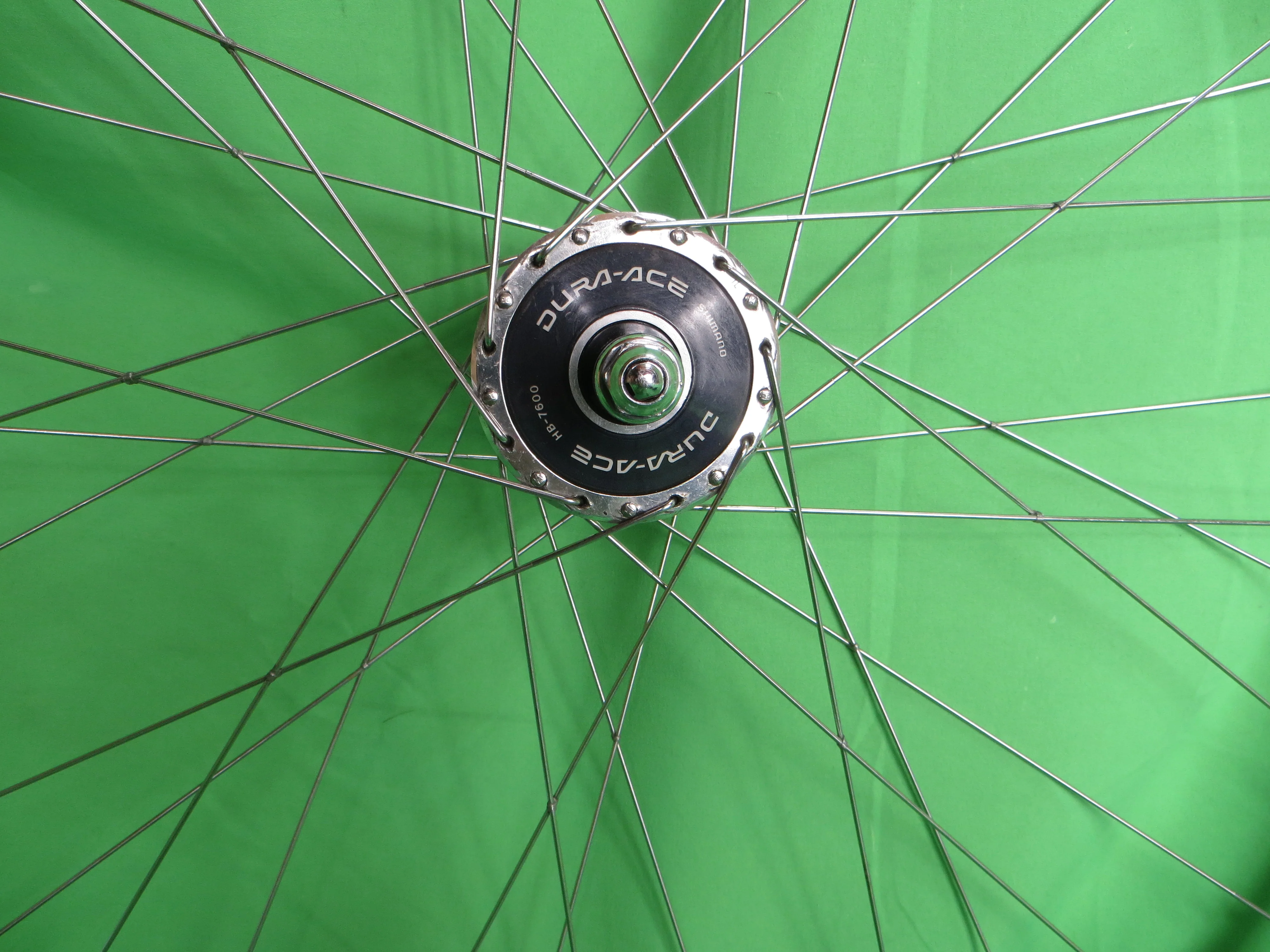 Araya Gold 16B NJS 700c Tubular NJS rims, Shimano Dura Ace HB-7600 NJS hubs 110mm, Soyo Tires (26010905) - Image 3
