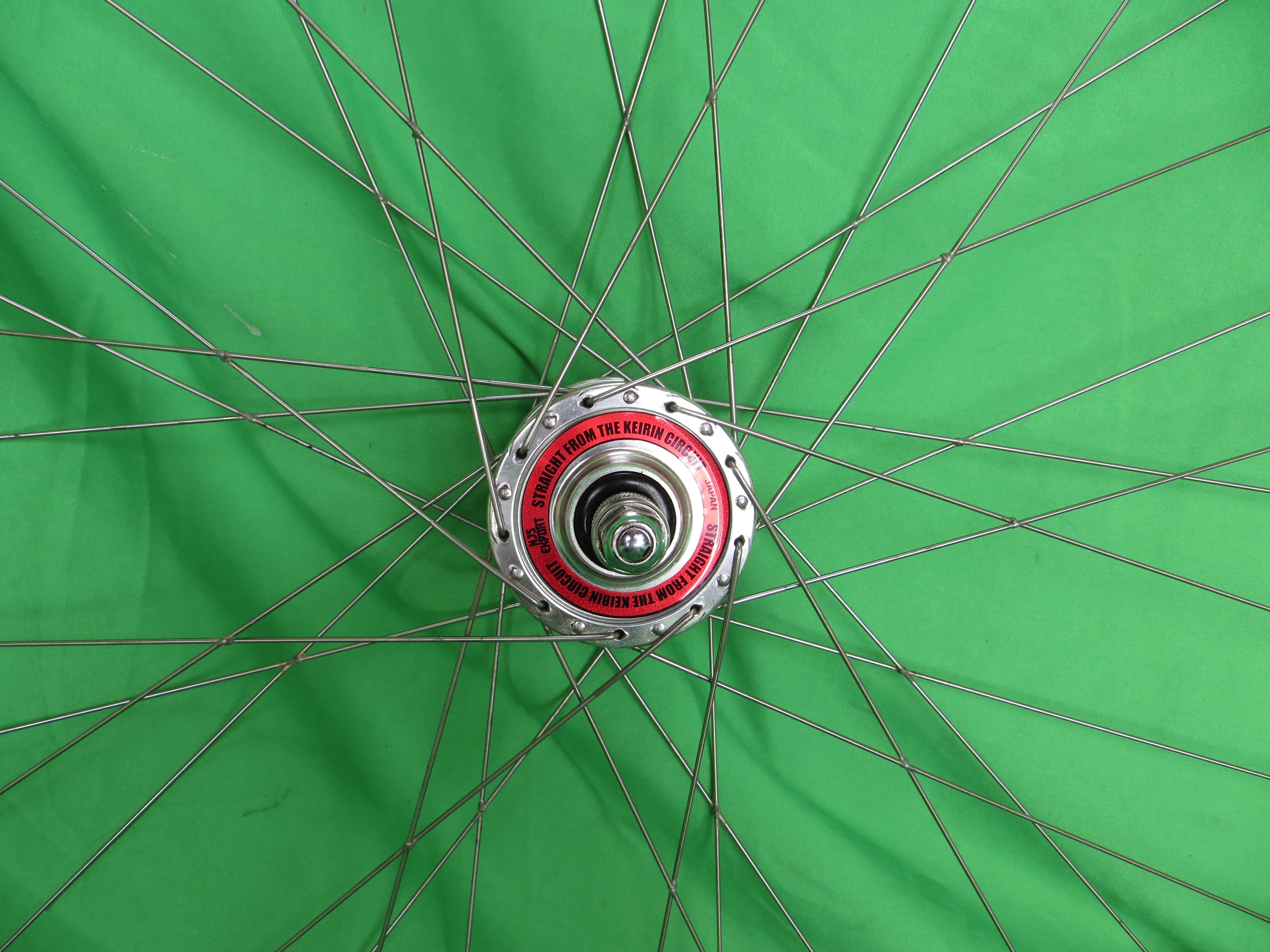 Araya Gold 16B NJS 700c Tubular rim, Suntour 100mm/9mm NJS Front Hub (23112402) - Image 5