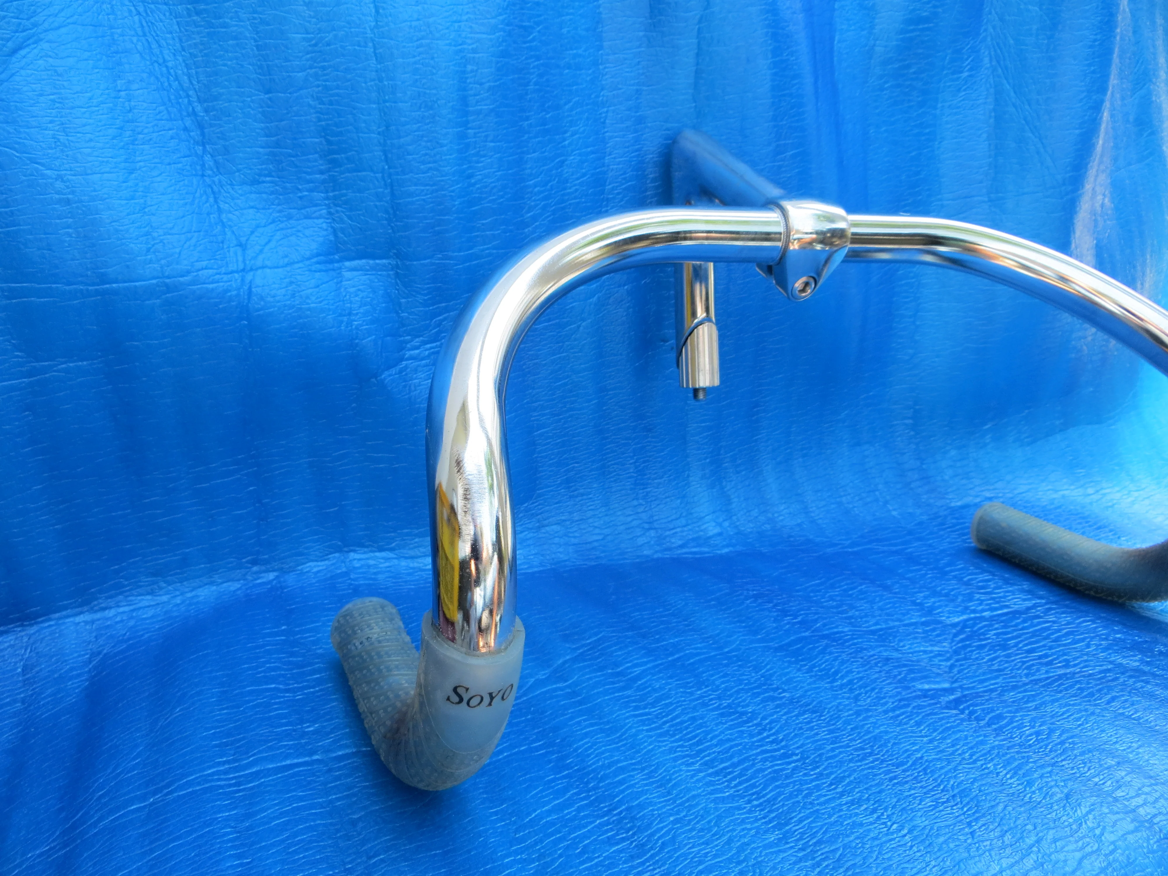 B123 380mm CrMo NJS Handlebar, Nitto Jaguar, 105mm/58 degree Steel NJS Stem, Soyo Grips (24061415) - Image 2