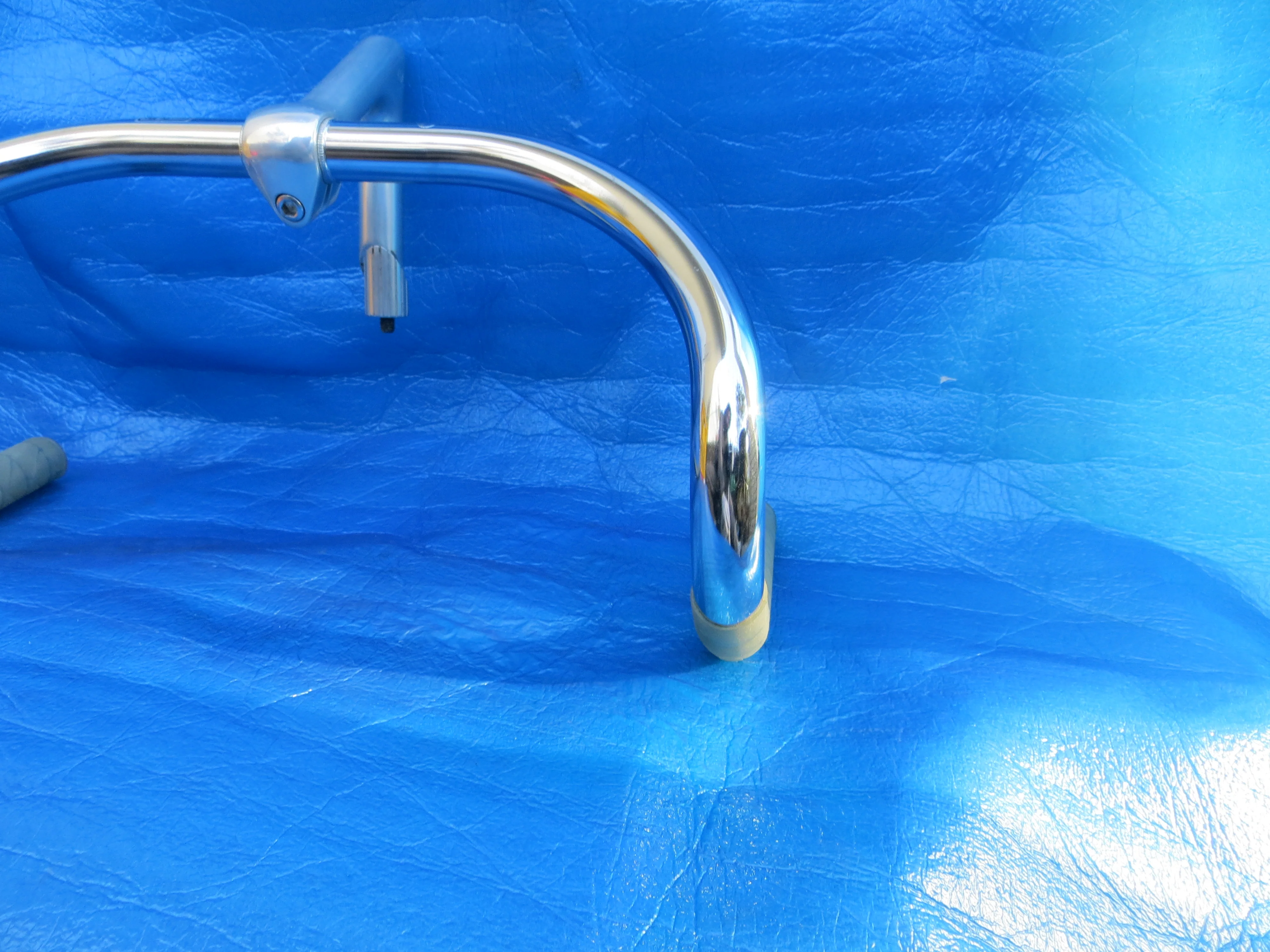 B123 390mm CrMo NJS Handlebar, Nitto Jaguar 90mm/58 degree AA NJS Stem, Champ Grips (24012509) - Image 3