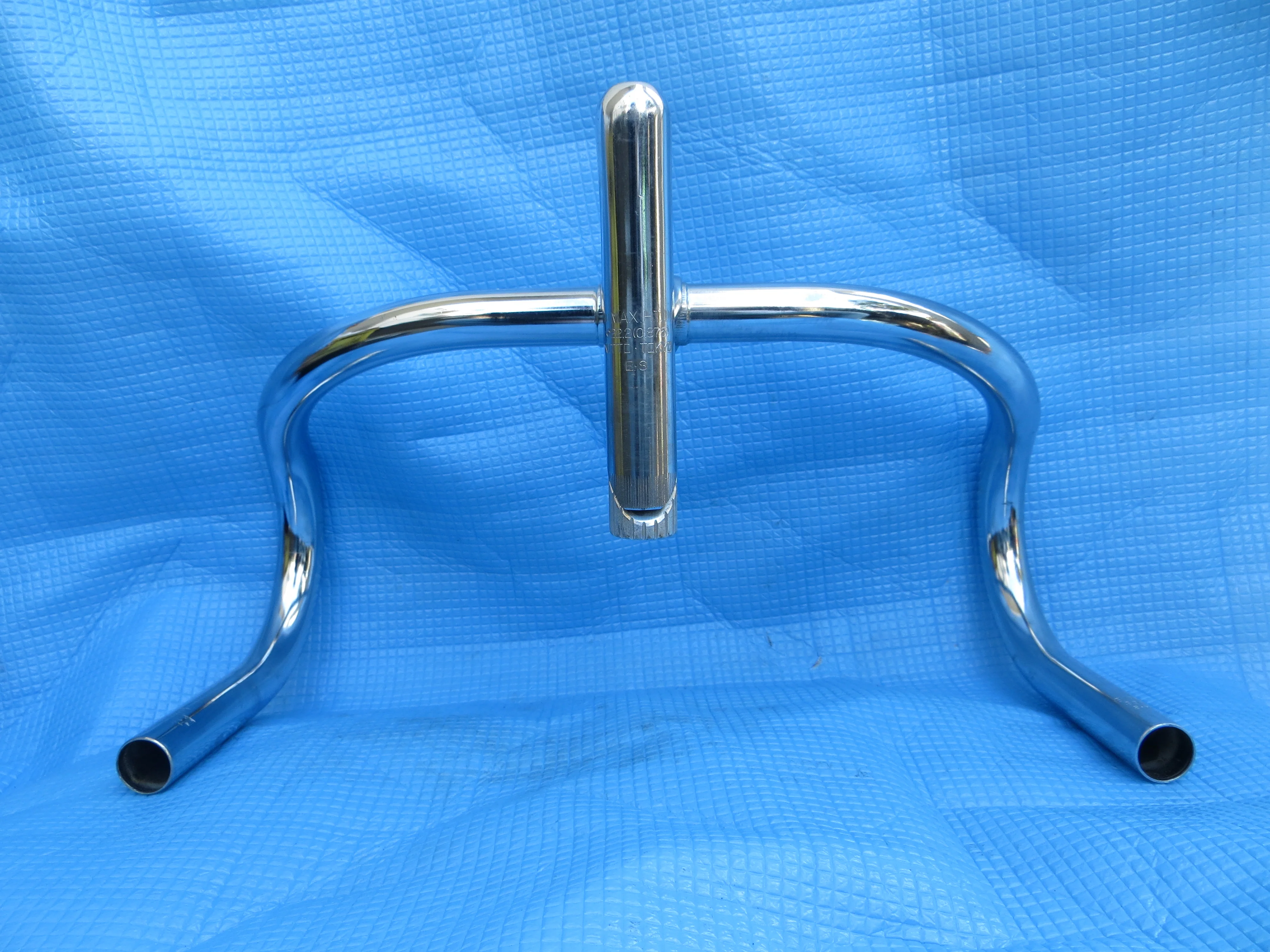 B123 390mm Steel NJS Handlebar, Nitto Jaguar 110mm/58 degree Steel NJS Stem (23032002) - Image 4