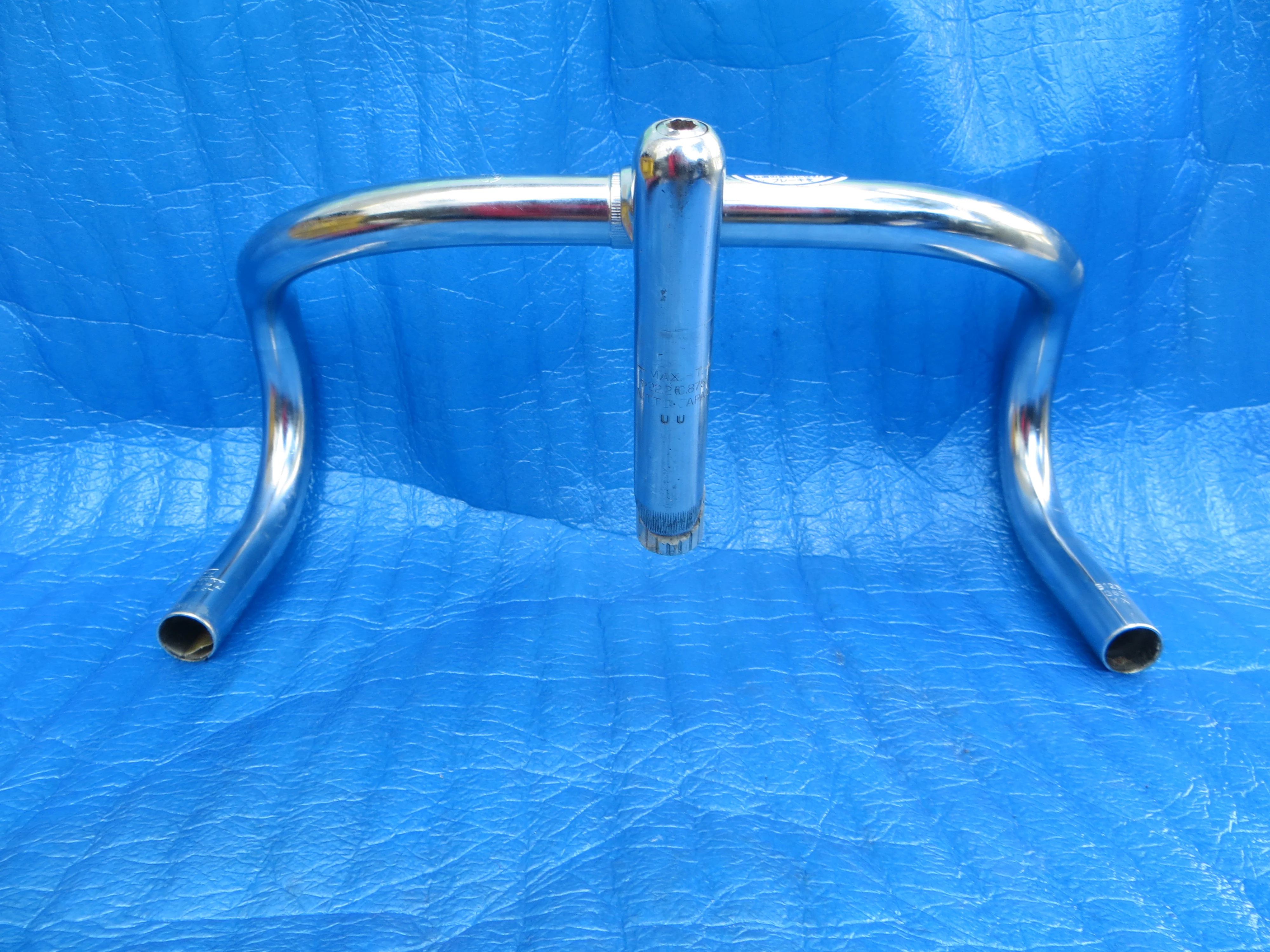 B125 360mm Steel NJS Handlebar, Nitto Jaguar, 95mm/58 degree Steel NJS Stem (25111919) - Image 4