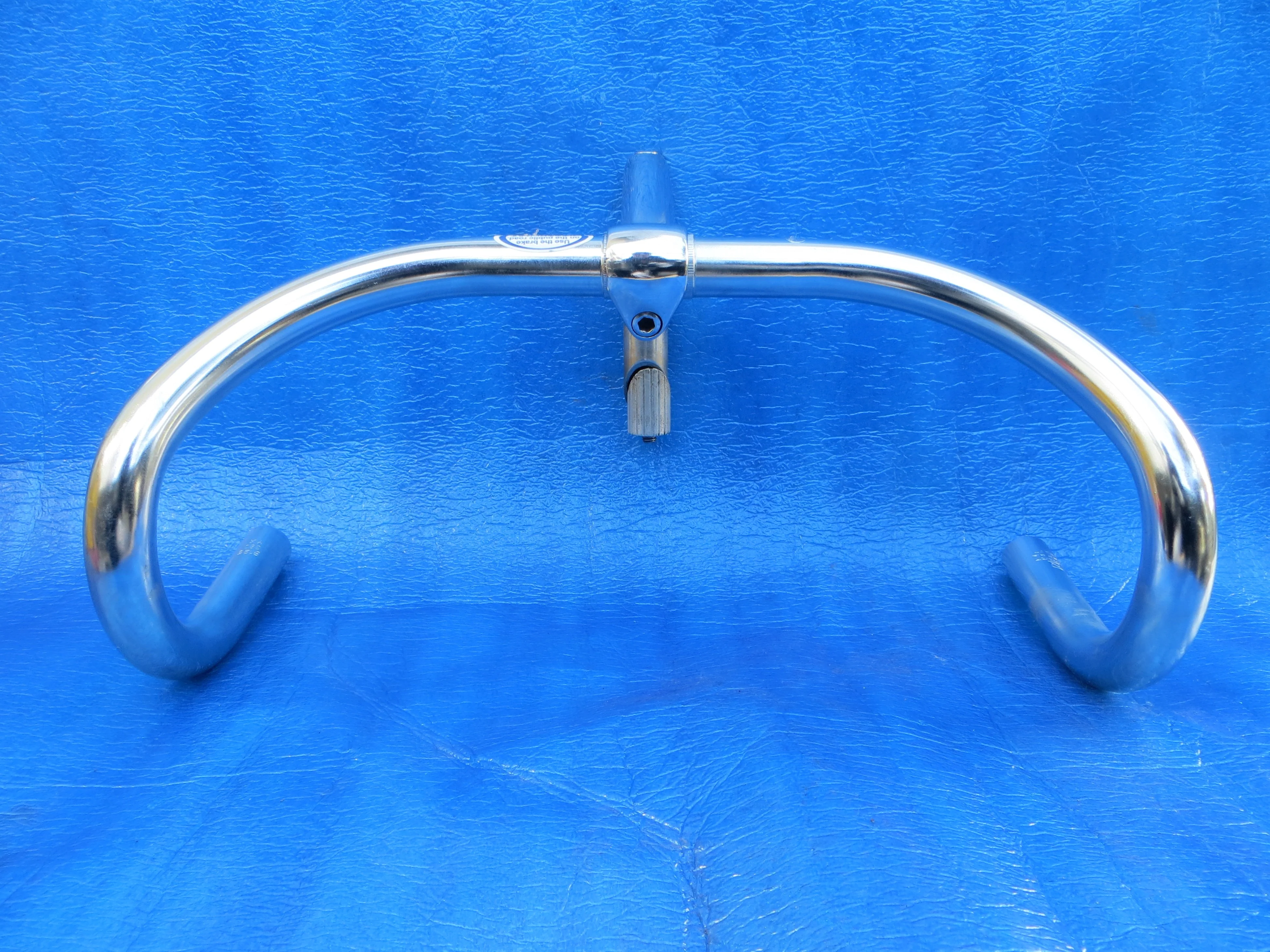 B125 380mm Sreel NJS Handlebar, Nitto Jaguar 100mm/65 degree Steel NJS Stem (25021507)