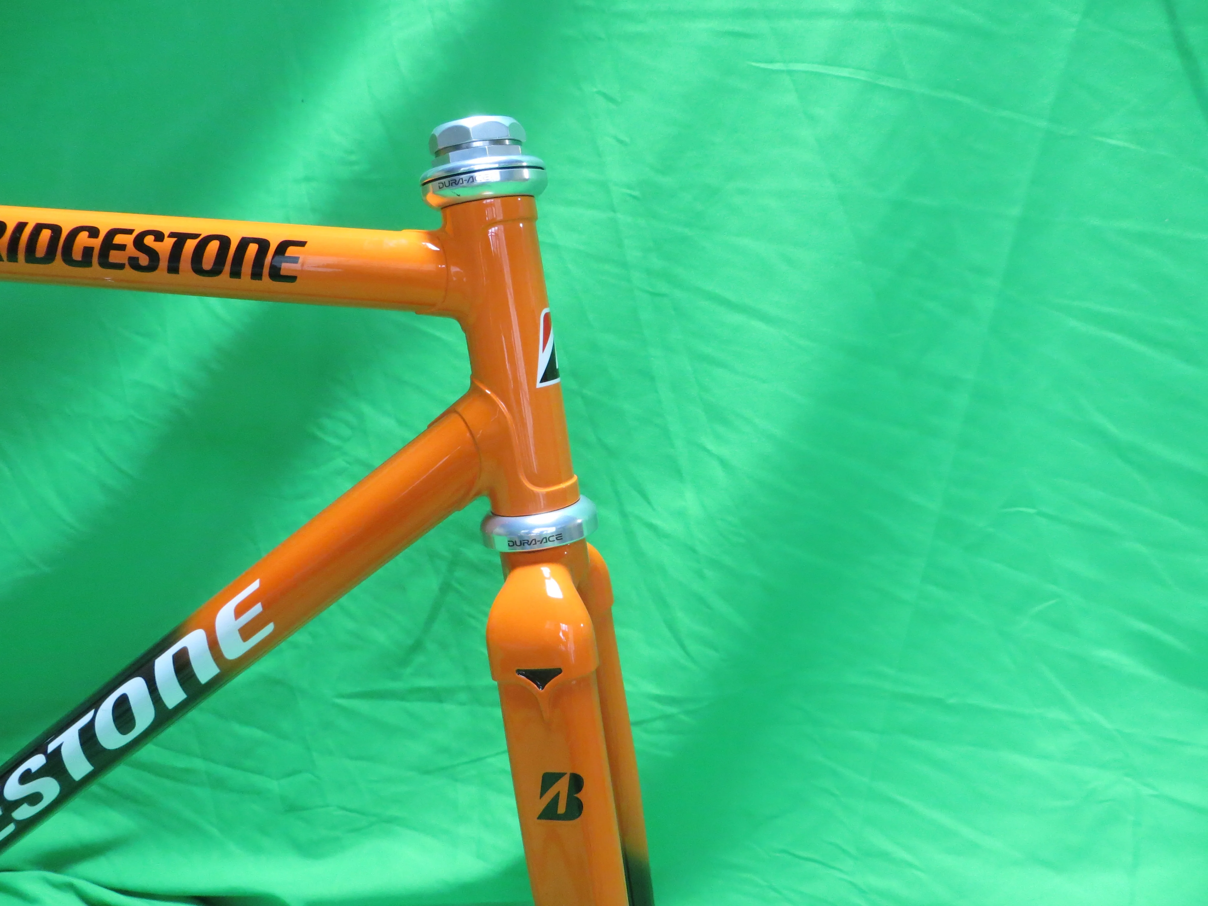 Bridgestone Columbus Max Fork // Black / Orange // 49.5cm - Image 9