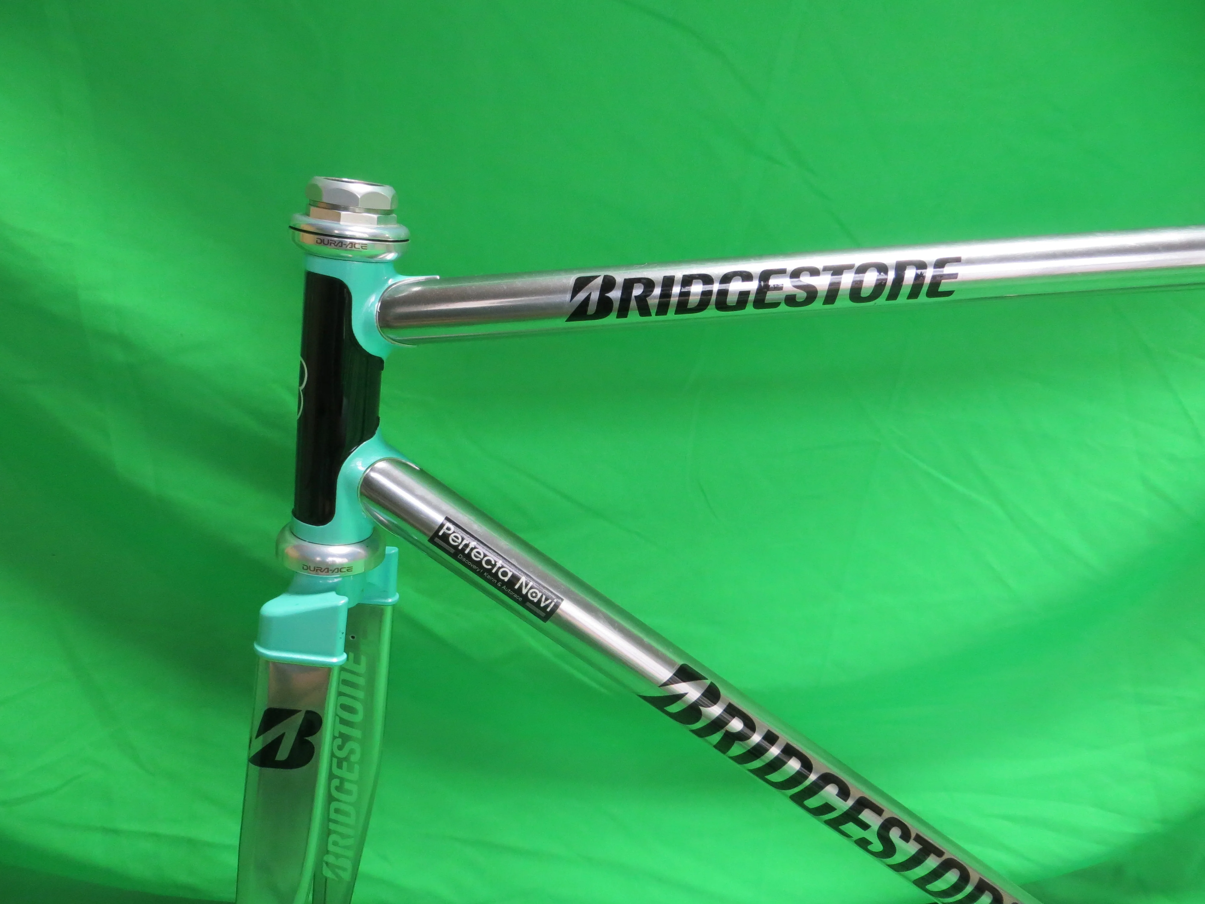 Bridgestone Columbus Max Fork // Mach Silver Black // 49.5cm - Image 4