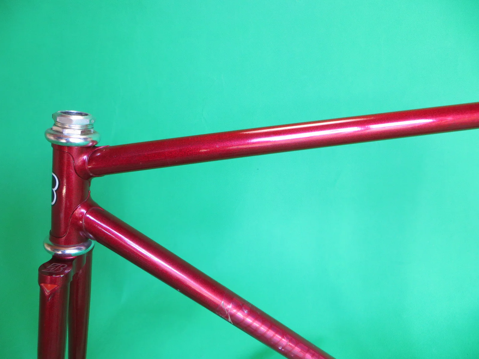 Bridgestone // Red Metallic Ishiwata 019 // 51cm - Image 4