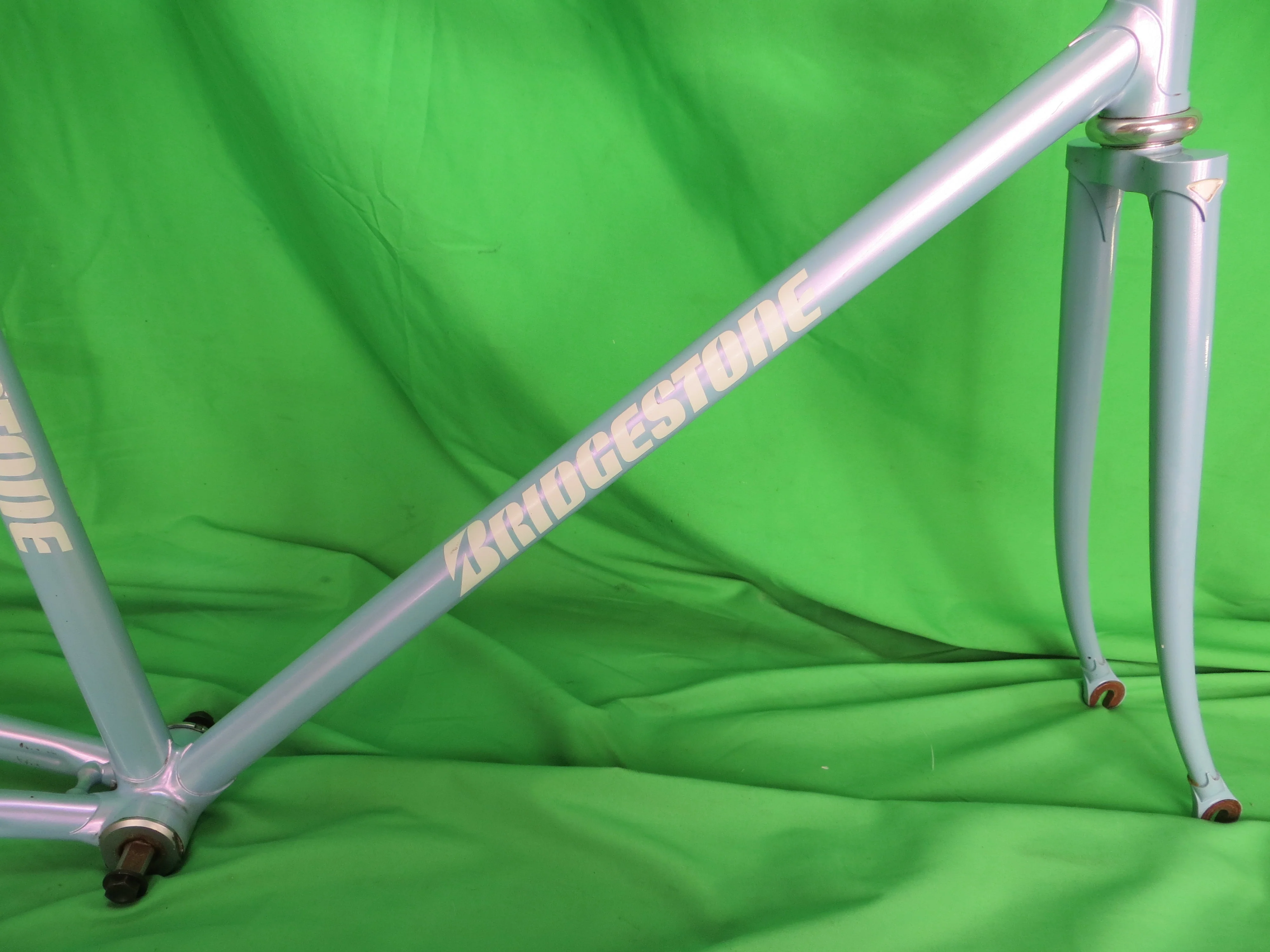 Bridgestone Tange No.3 // Grayish Pearl Light Blue  // 52.5cm - Image 13