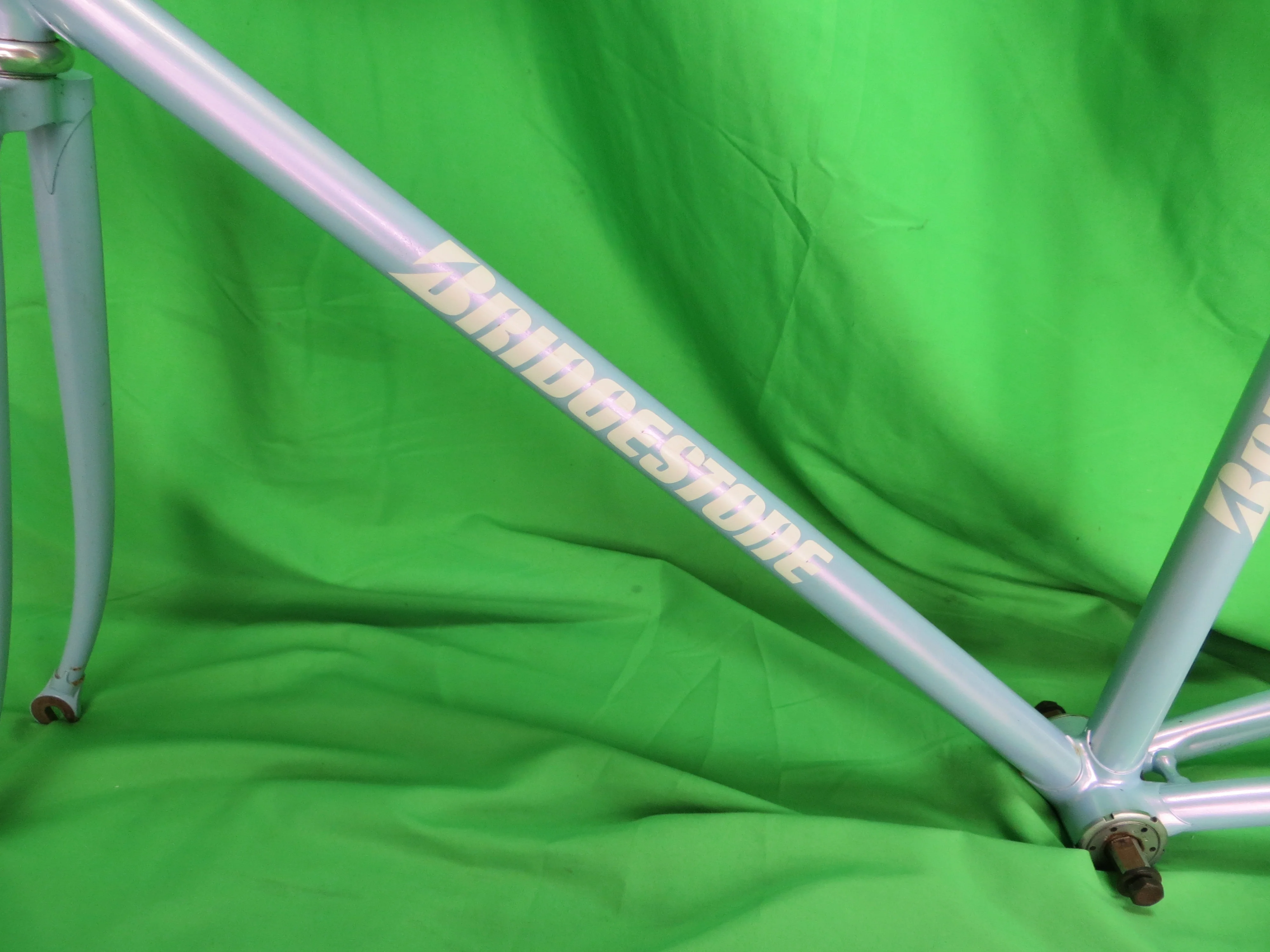 Bridgestone Tange No.3 // Grayish Pearl Light Blue  // 52.5cm - Image 6