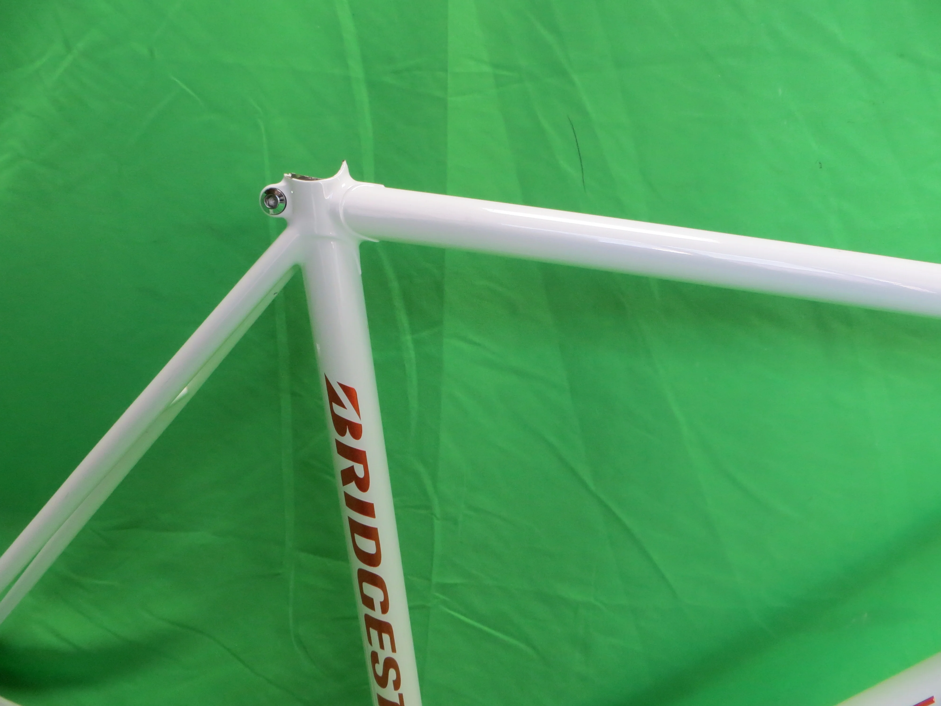Bridgestone Tange Ultimate Keirin // White // 49.5cm - Image 12