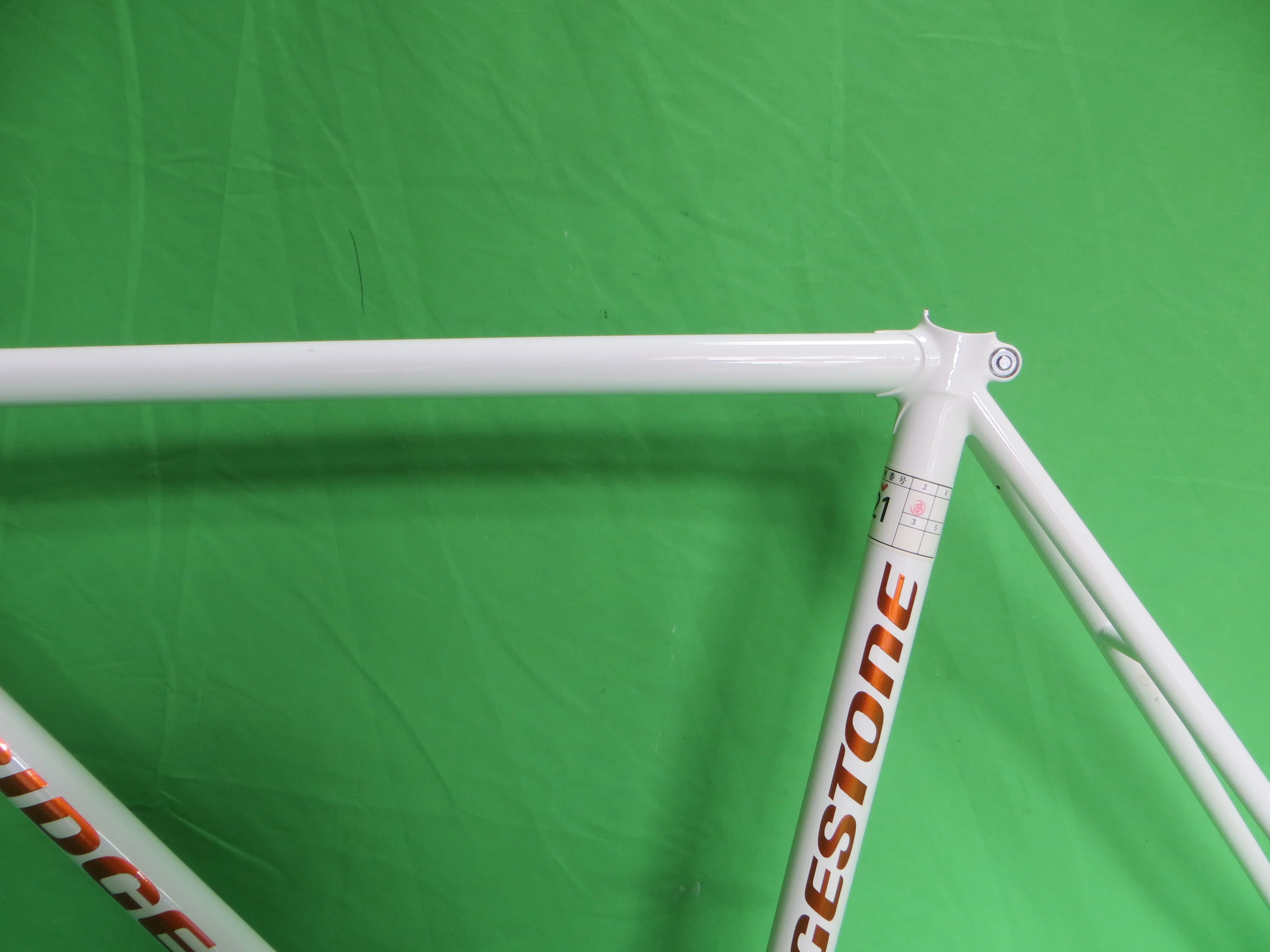 Bridgestone Tange Ultimate Keirin // White // 51cm - Image 5