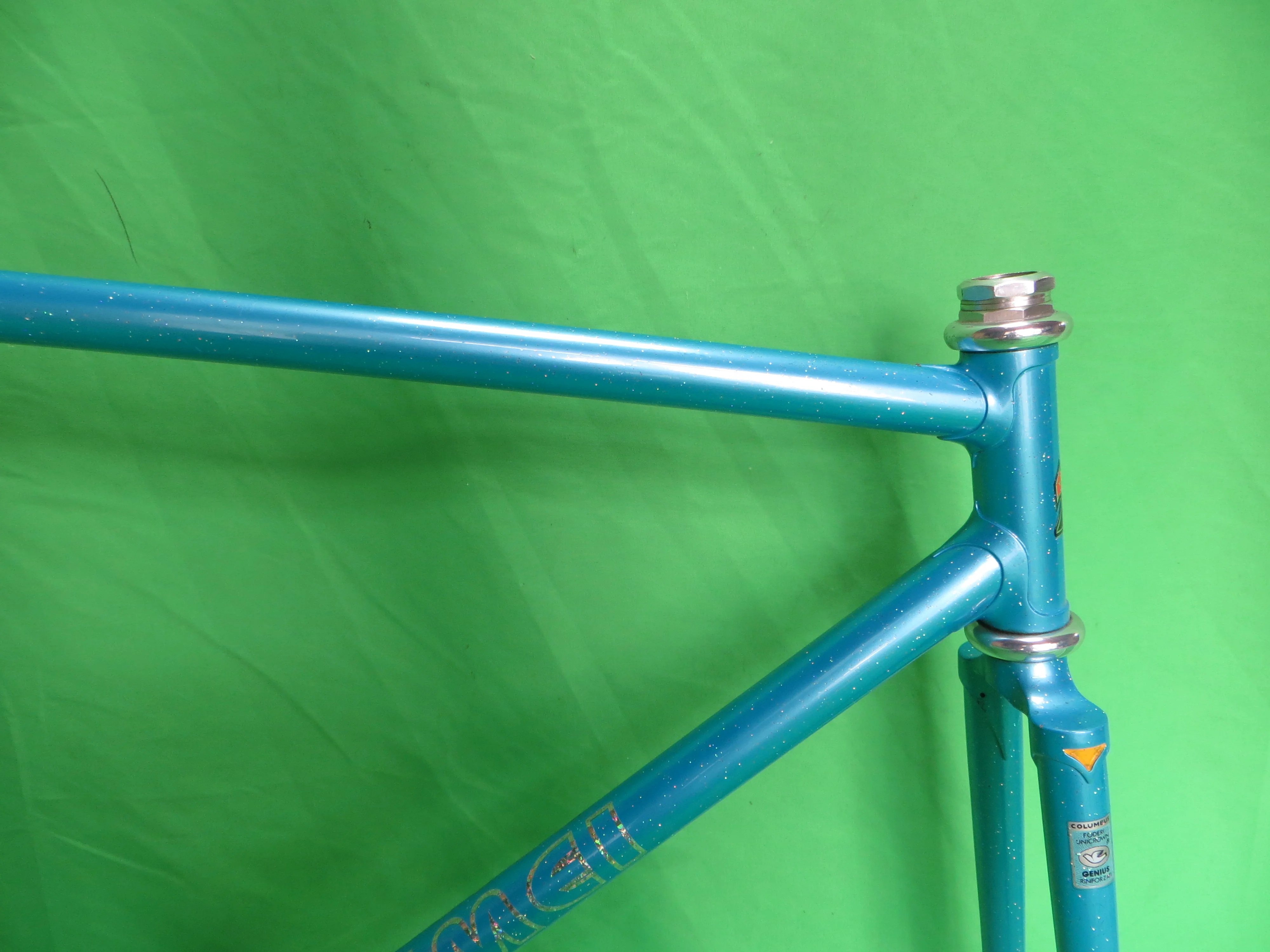 EIMEI Columbus Genius // Light Blue with Rainbow Flake // 50.5cm - Image 11