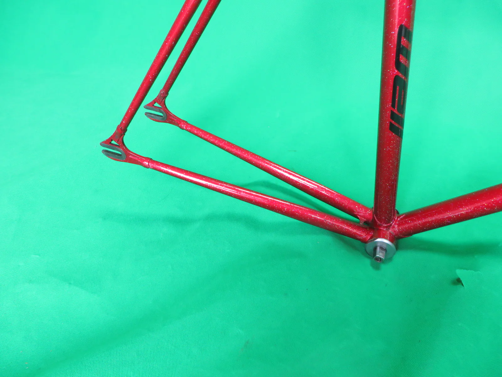 Gan Well Pro // Red Metallic with Rainbow Flake// 54.5cm - Image 14