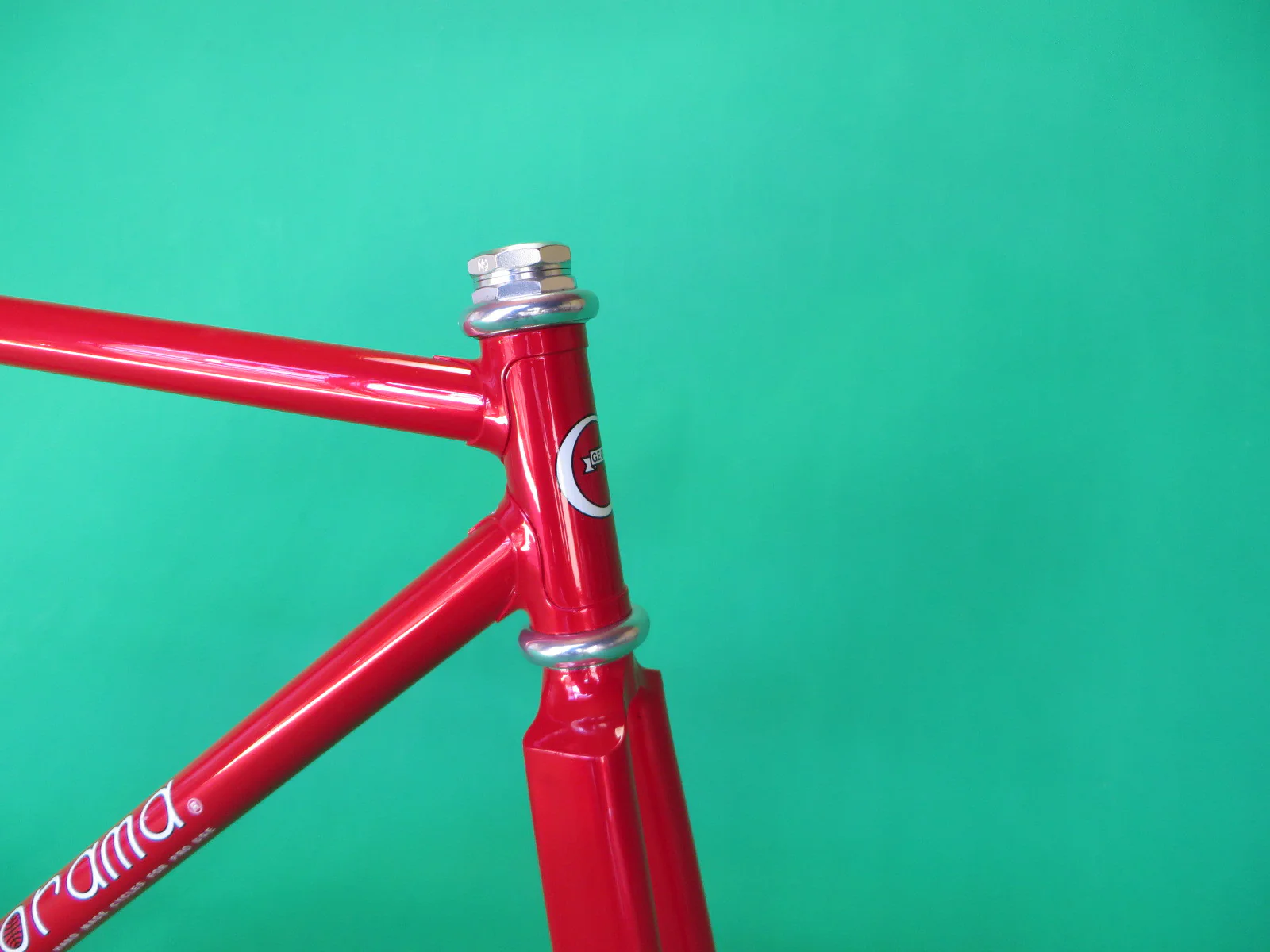 GEORAMA | metallic red | Columbus MAX fork | 49.5cm - Image 8
