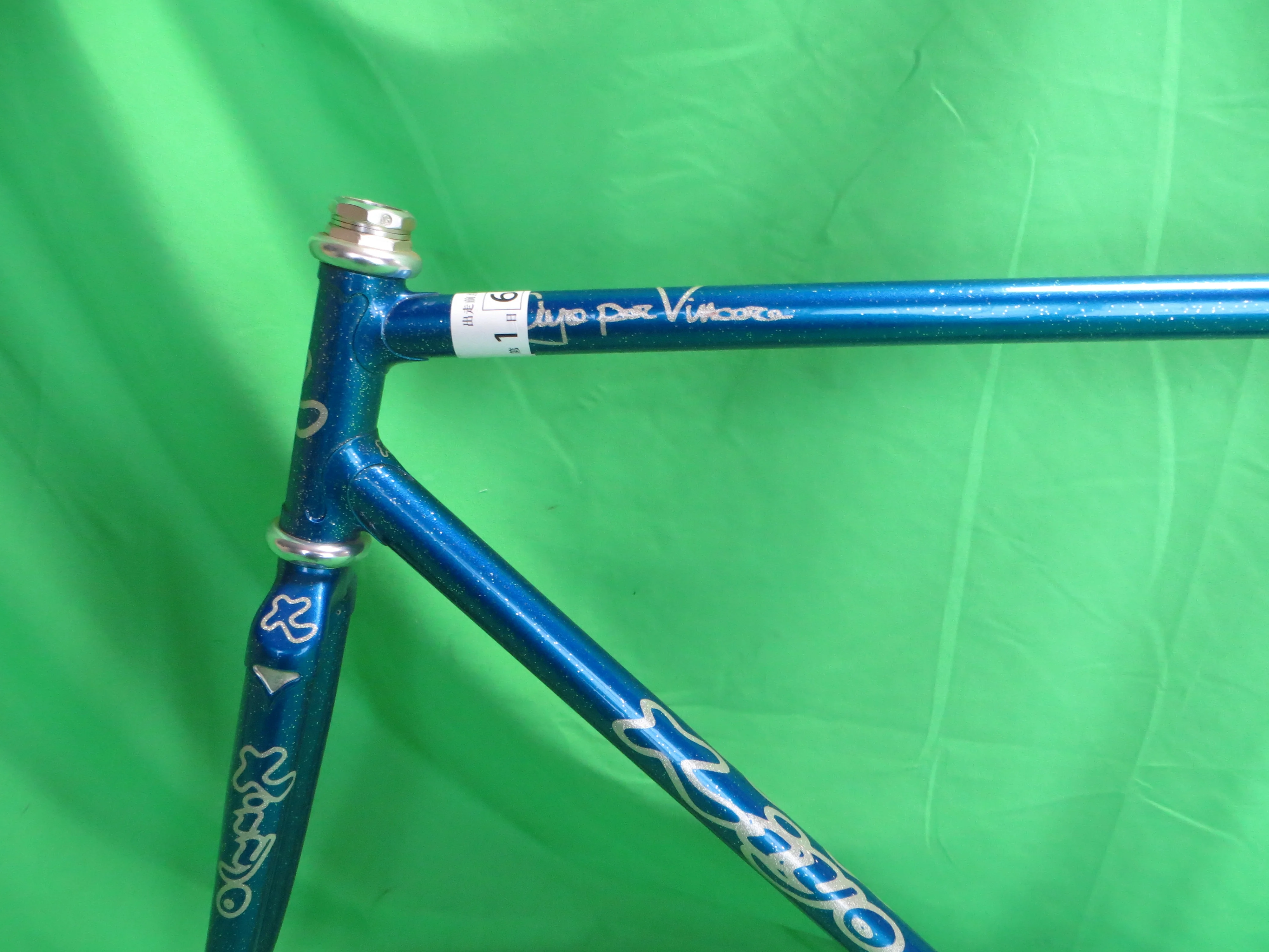 Kiyo Miyazawa // Blue Metallic with Silver Flake // 52cm - Image 4