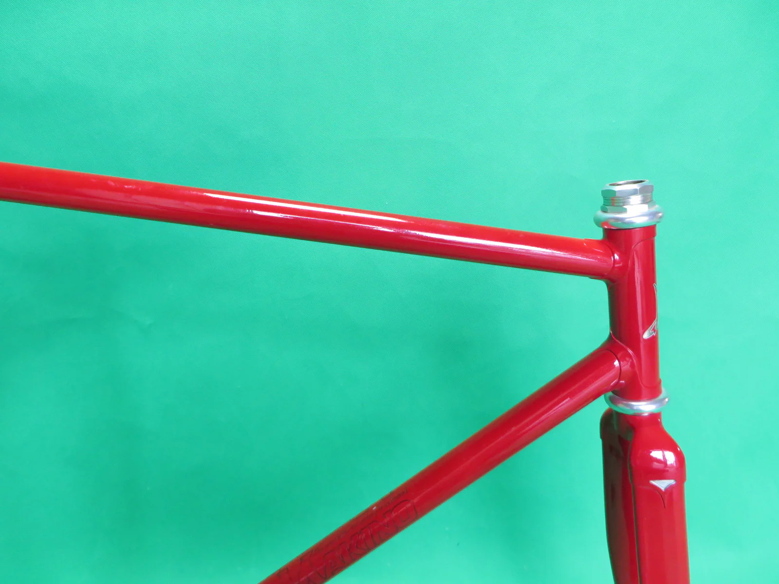 Makino Columbus Max Fork //  Red Metallic with fine red flake  // 52.5cm - Image 11