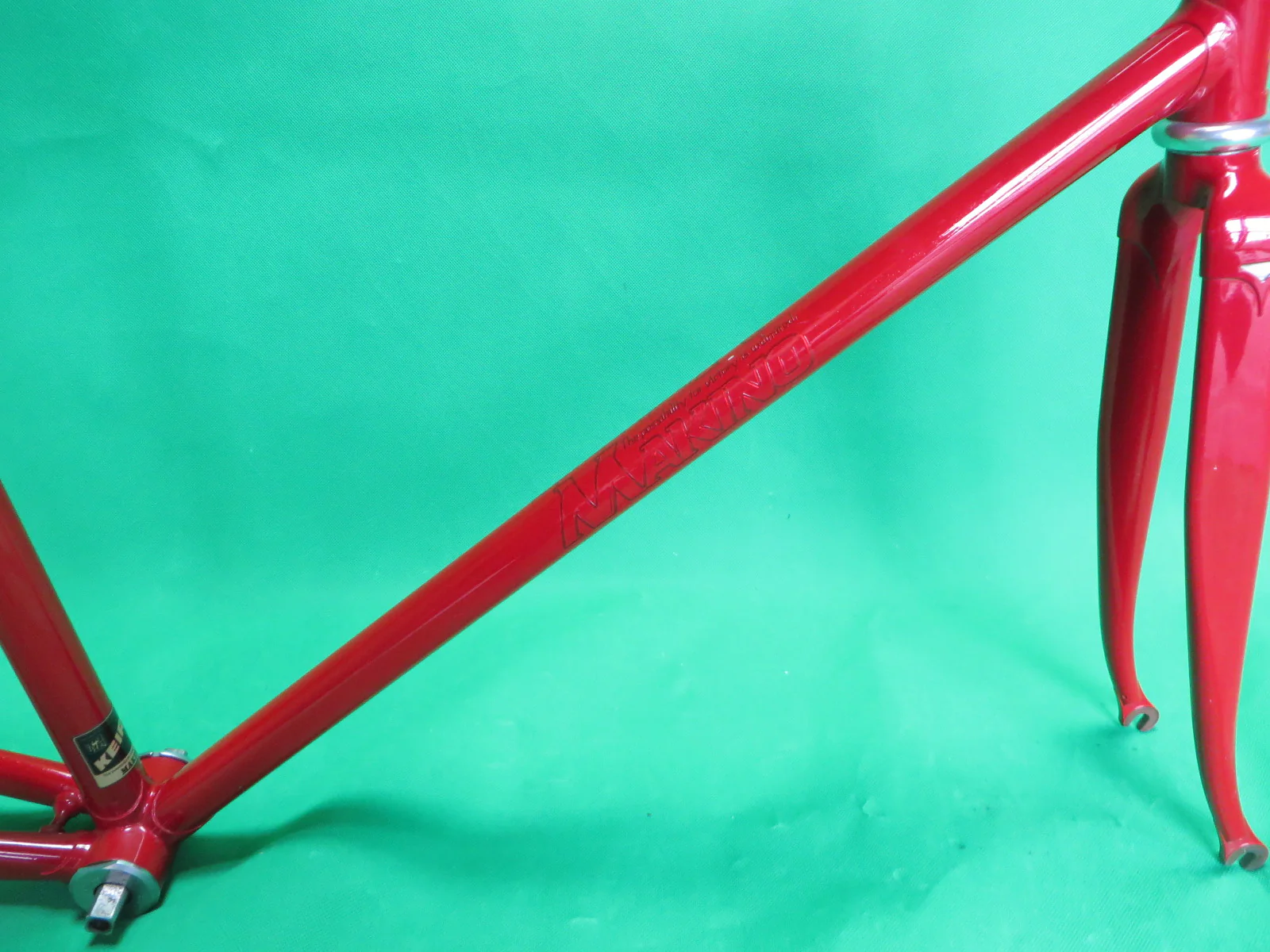 Makino Columbus Max Fork //  Red Metallic with fine red flake  // 52.5cm - Image 13
