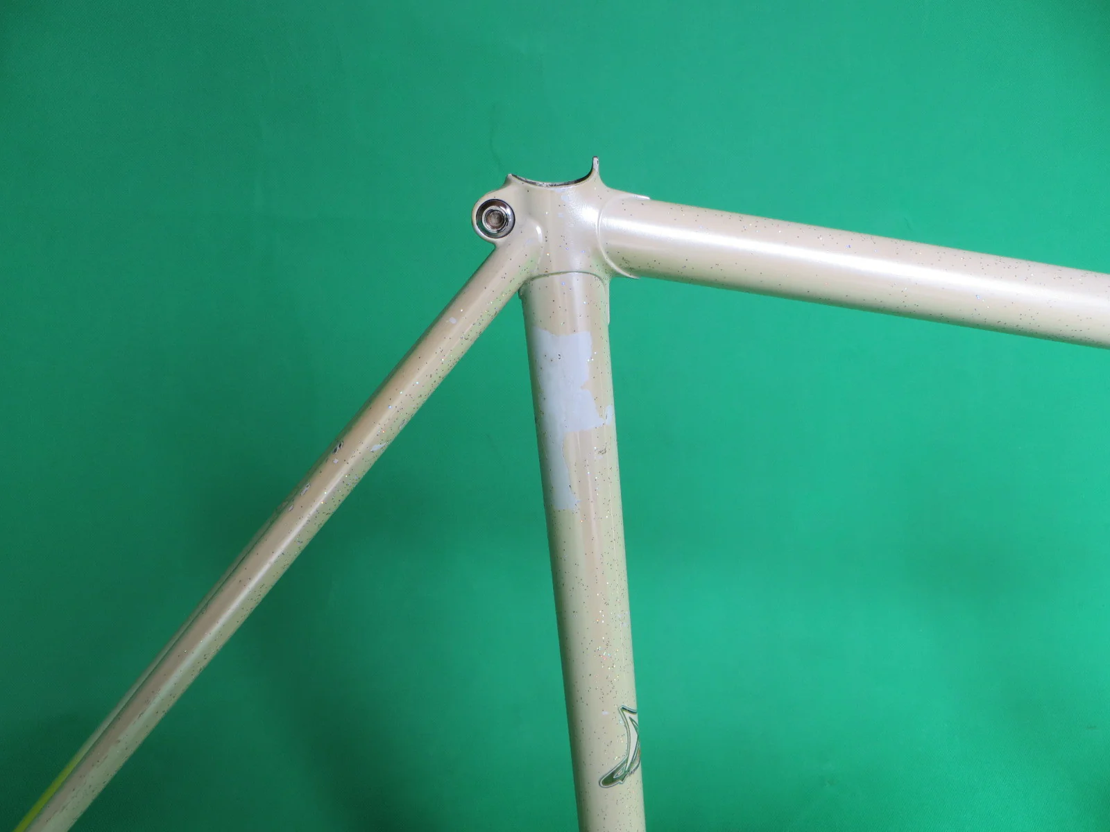 MAKINO // white & yellow fade with flake // Kasei 4130R tubing // 52.5cm - Image 12