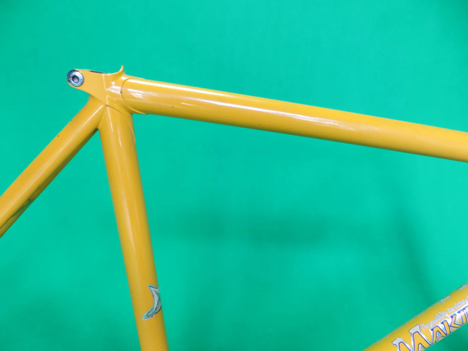 MAKINO // Yellow , Reynolds 853 tubing // 50cm - Image 12