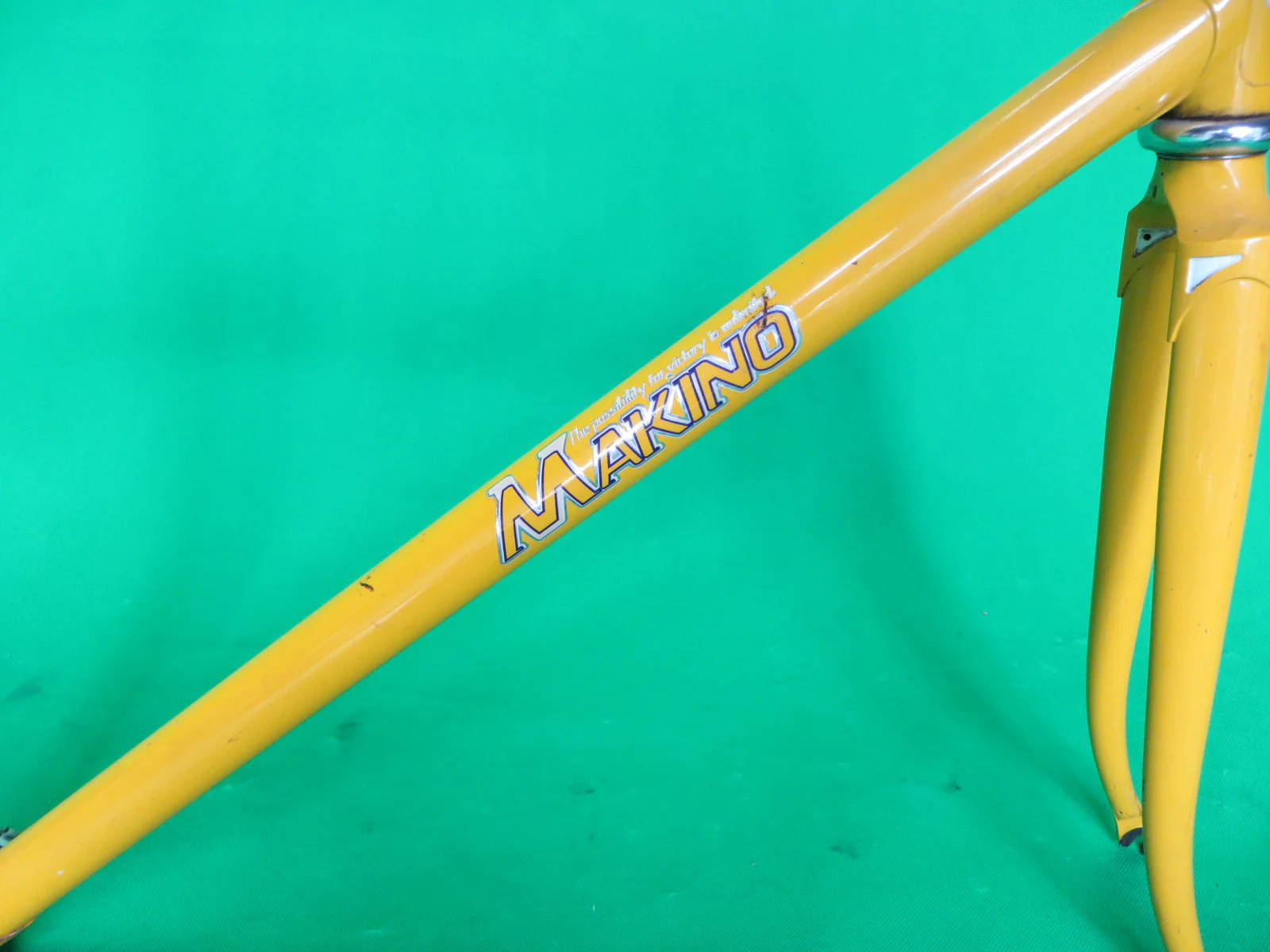 MAKINO // Yellow , Reynolds 853 tubing // 50cm - Image 13