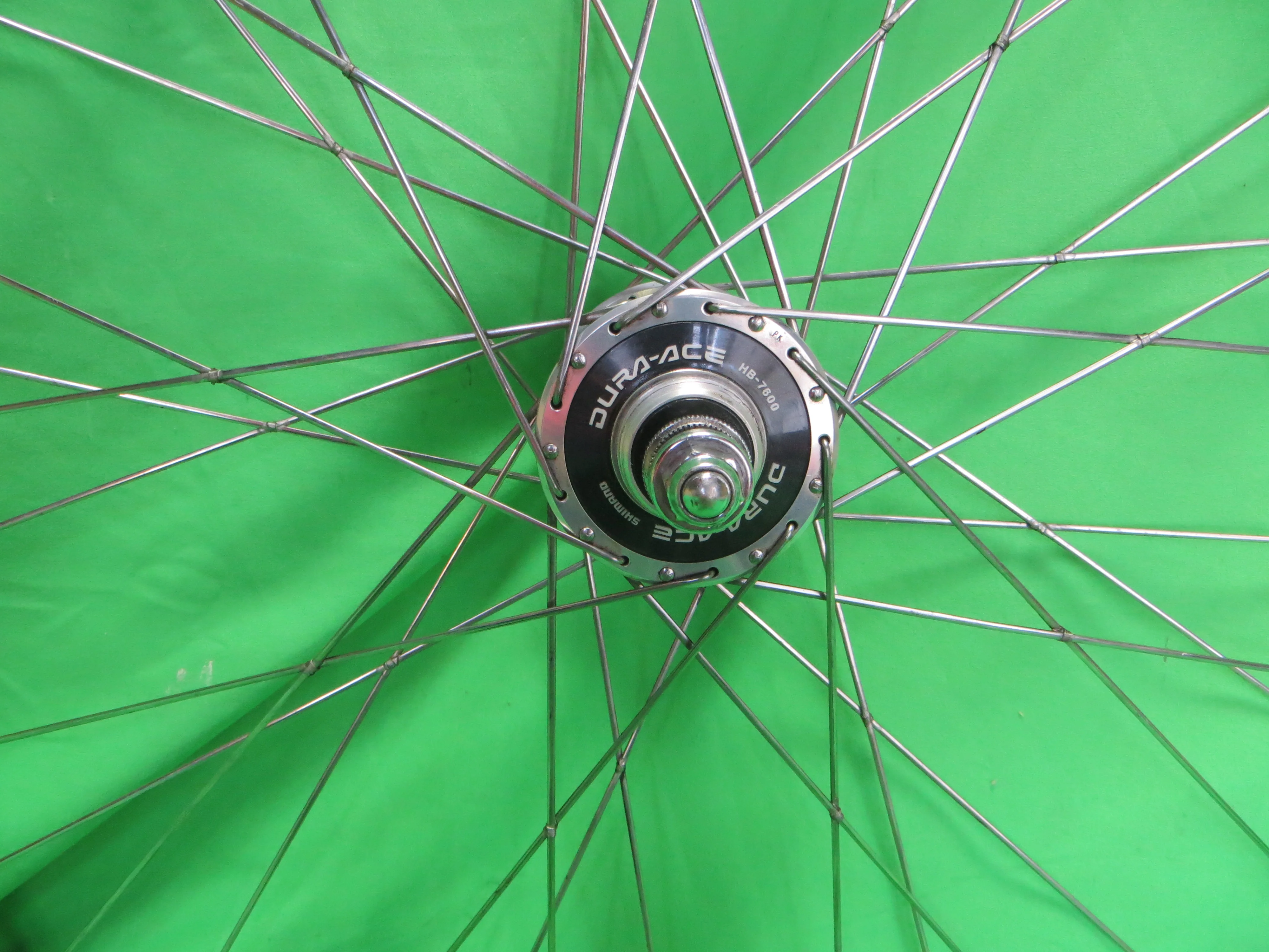 Mavic Reflex 700c Tubular Rims, Shimano Dura Ace HB-7600 NJS hubs 36H 120mm (26021502) - Image 12