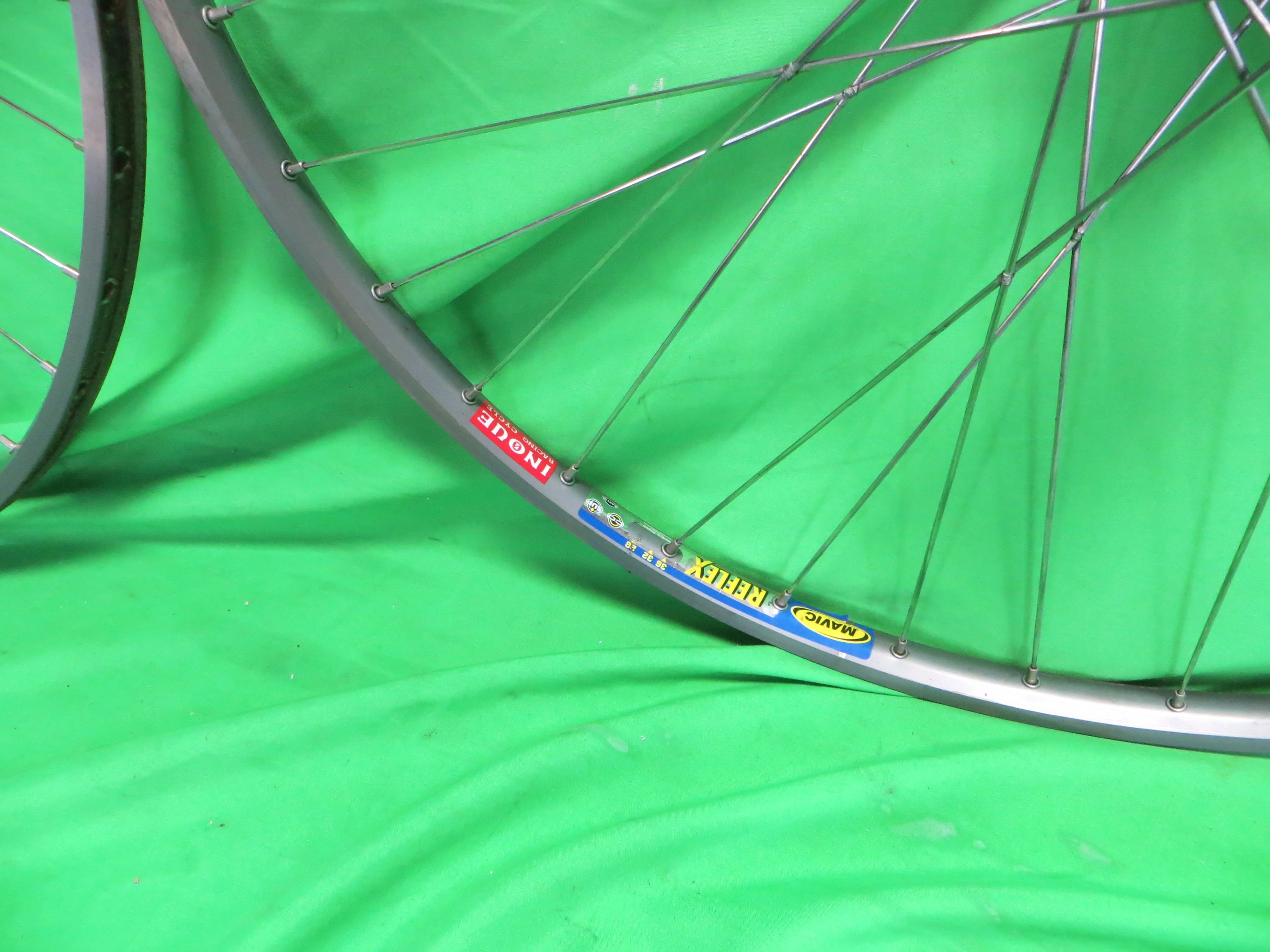 Mavic Reflex 700c Tubular Rims, Shimano Dura Ace HB-7600 NJS hubs 36H 120mm (26021502) - Image 13