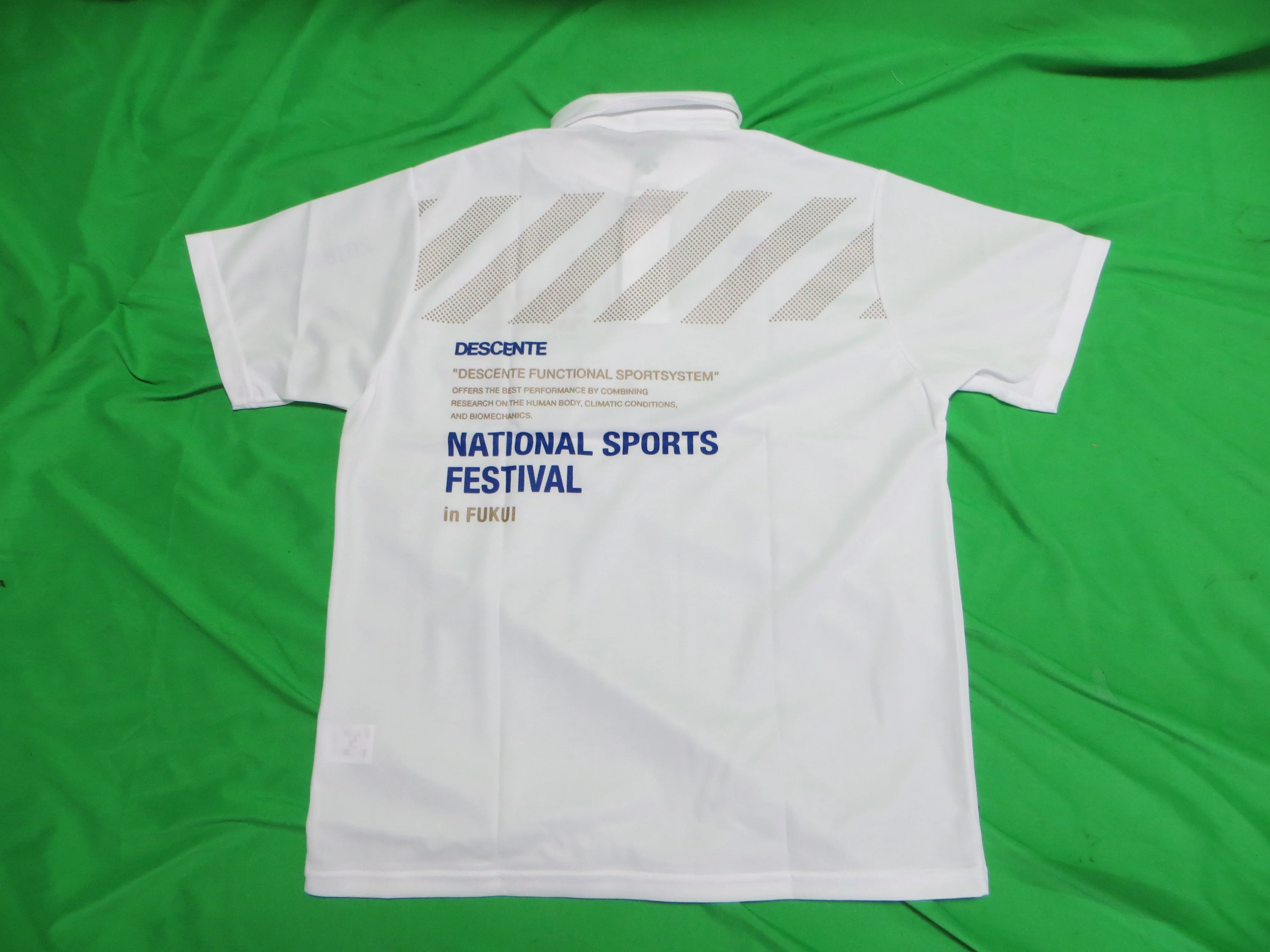 Never Used DESCENTE Polo Shirt Jaoanese L American M /250124 - Image 2