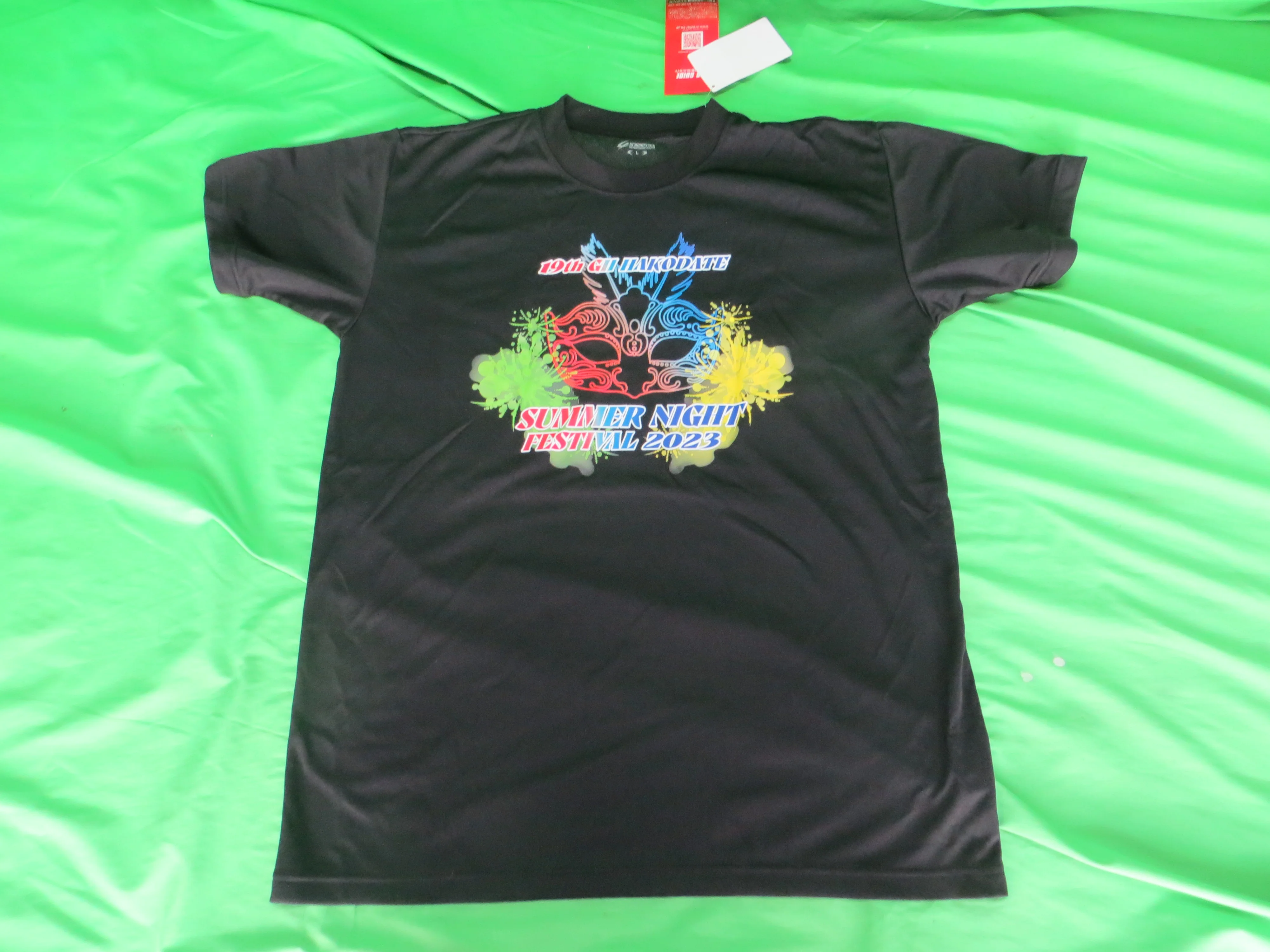 Never Used Official Keirin Short Sleeve T-shirt Japanese L Size (American M)