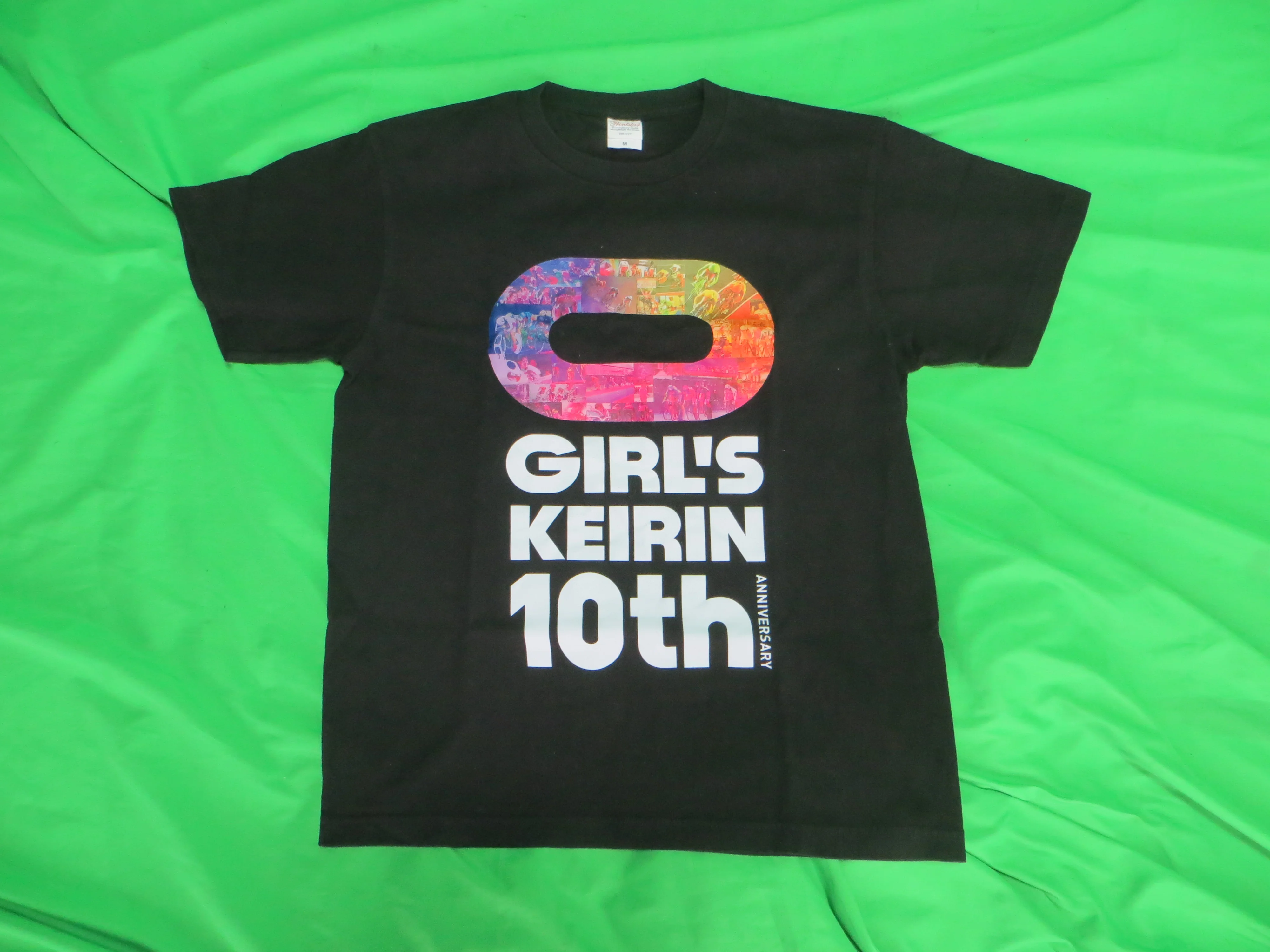 Rare! Never Used Short Sleeve Official Girl'S Keirin T-shirt Japanese M American S