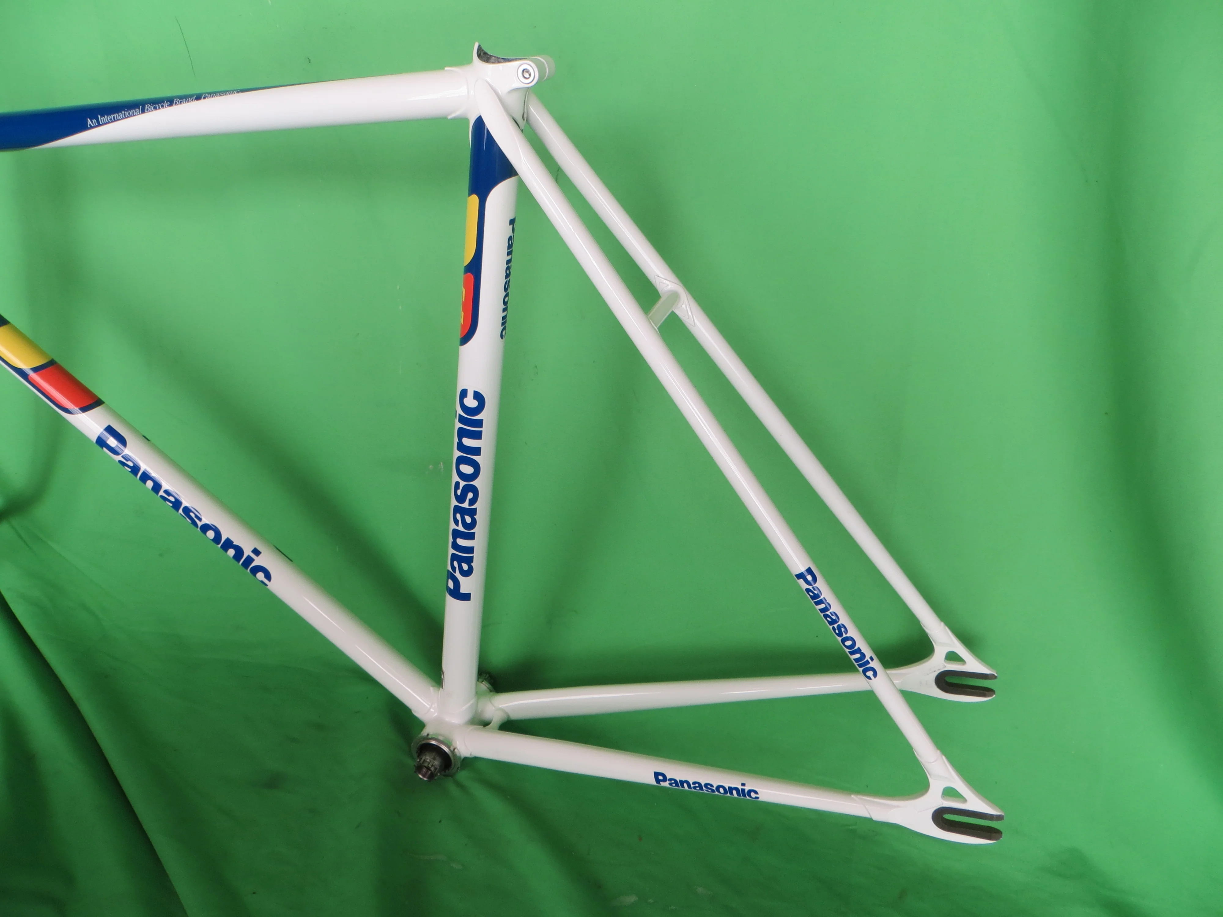 Panasonic Chrome Plated Fork Kaisei 8630R // Blue White Two Tone // 52cm - Image 8