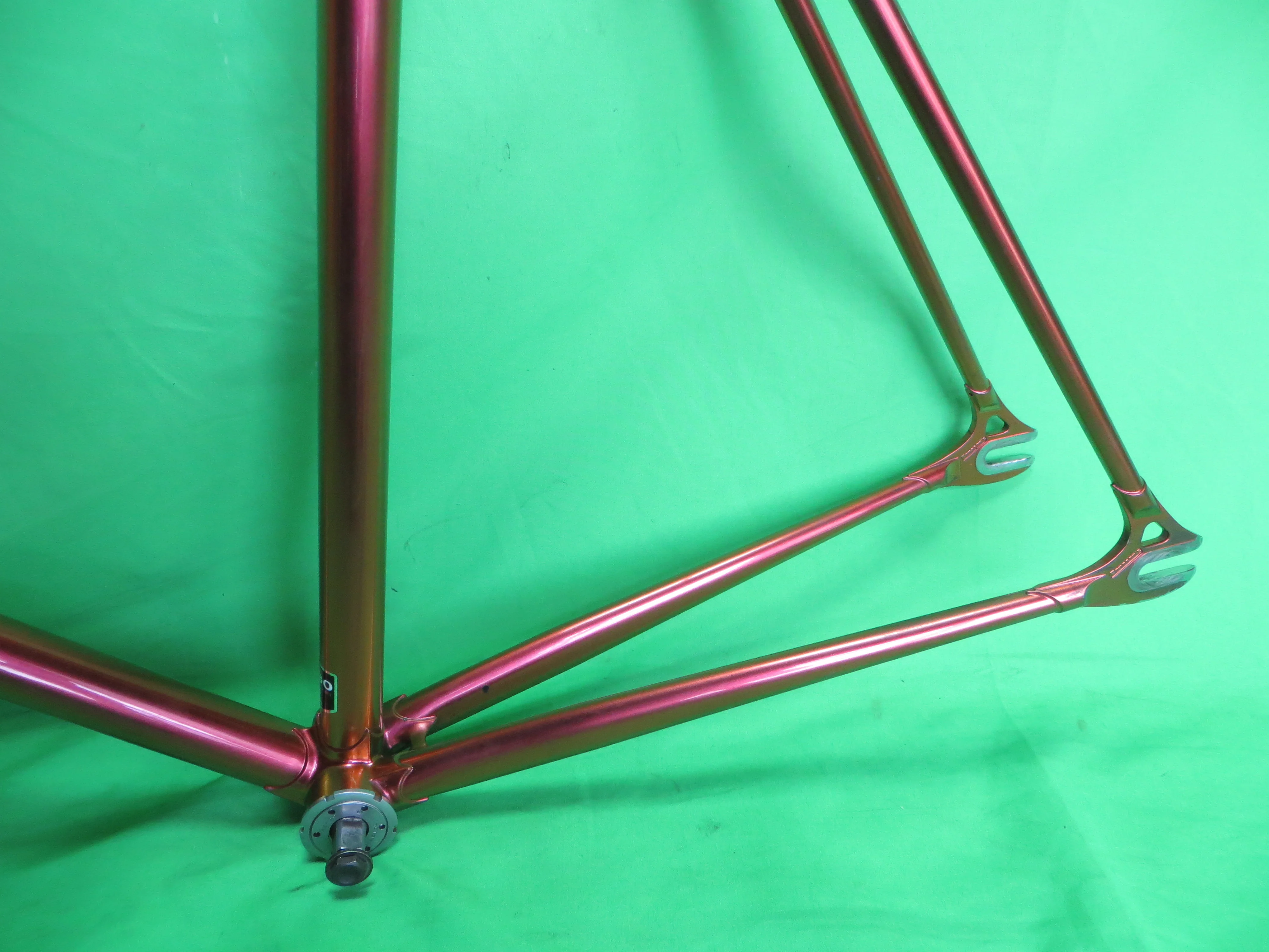 Panasonic Columbus Max Fork // Aurora / Chrome Plated Lugs // 56cm - Image 7