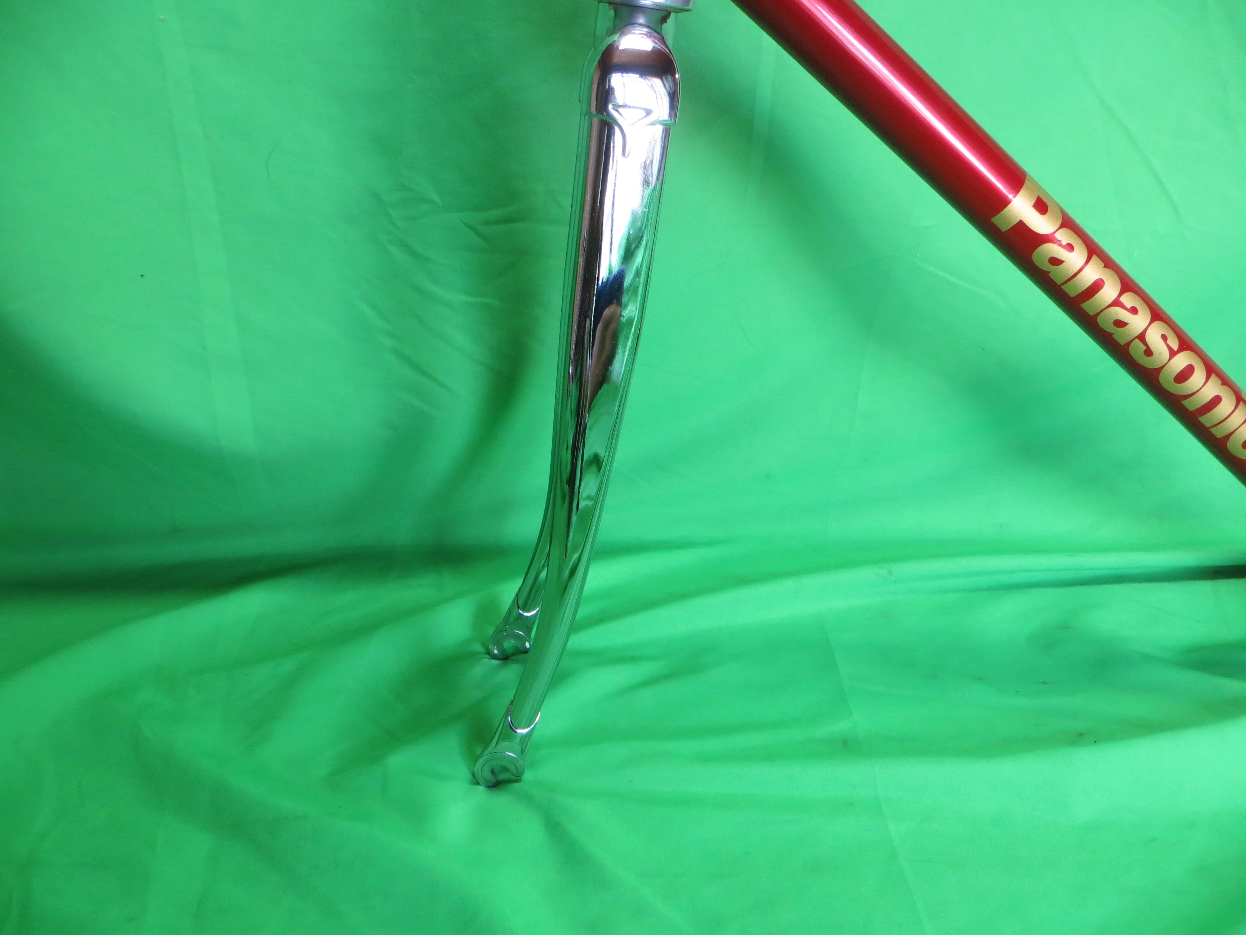 Panasonic Columbus Max Fork // Red Chrome Plated Fork // 50.5cm - Image 3