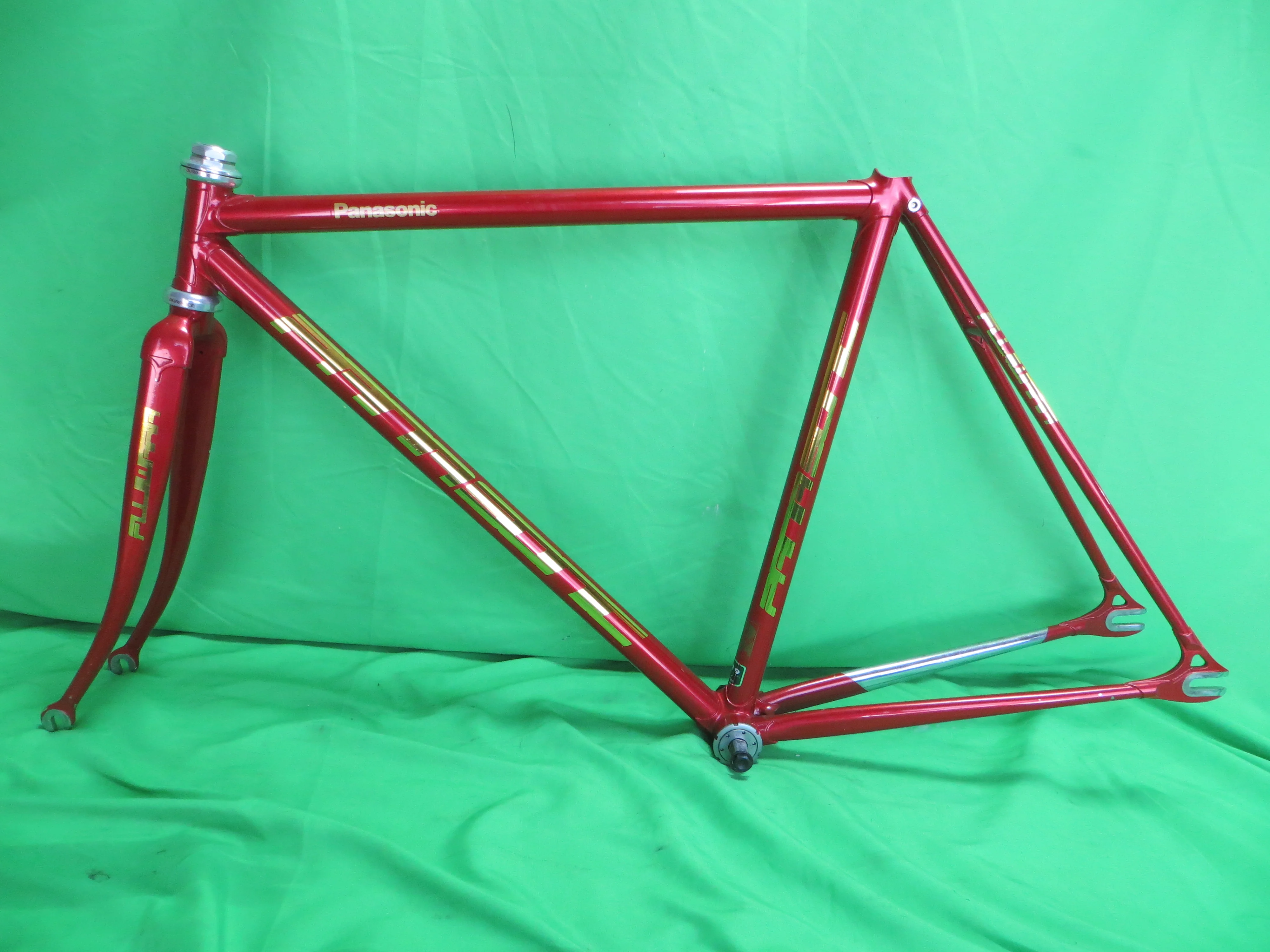 Panasonic Columbus Max Fork / Red Metallic // 49.5cm