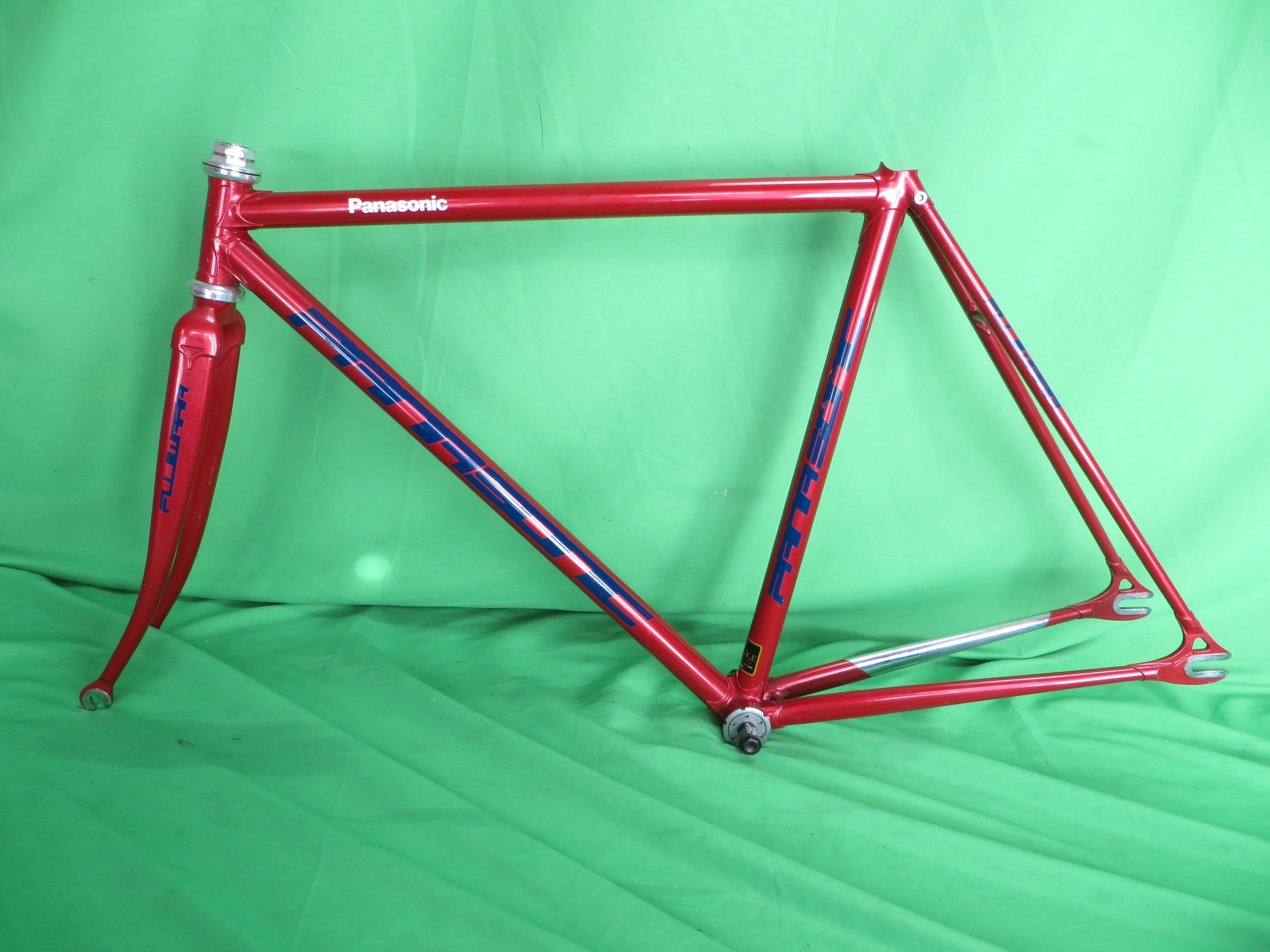 Panasonic Columbus Max / Tange Prestige / Red Metallic // 50cm