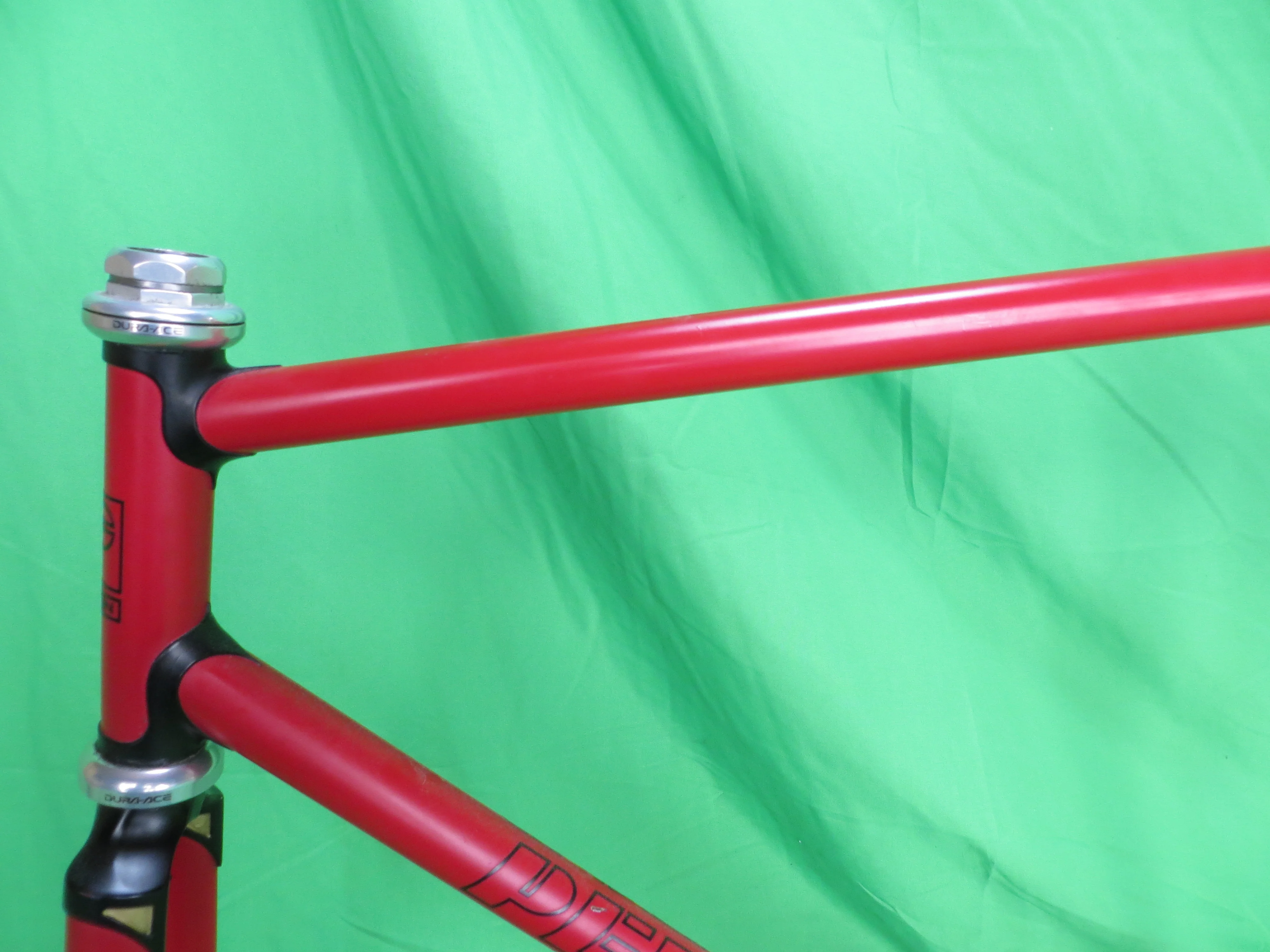 PELOTON // Matte Red / Black Lugs // 54cm - Image 4
