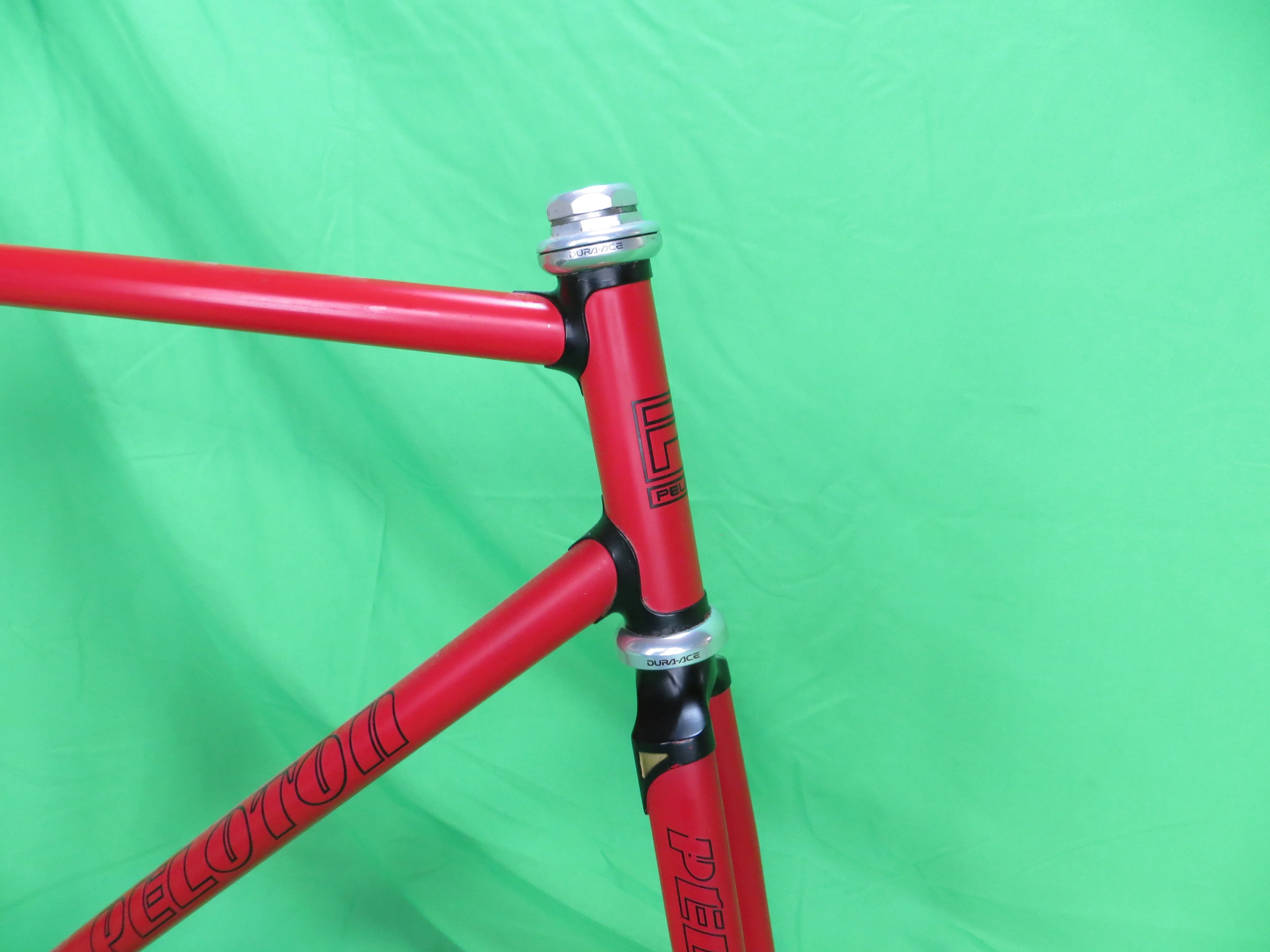 PELOTON // Matte Red / Black Lugs // 54cm - Image 9