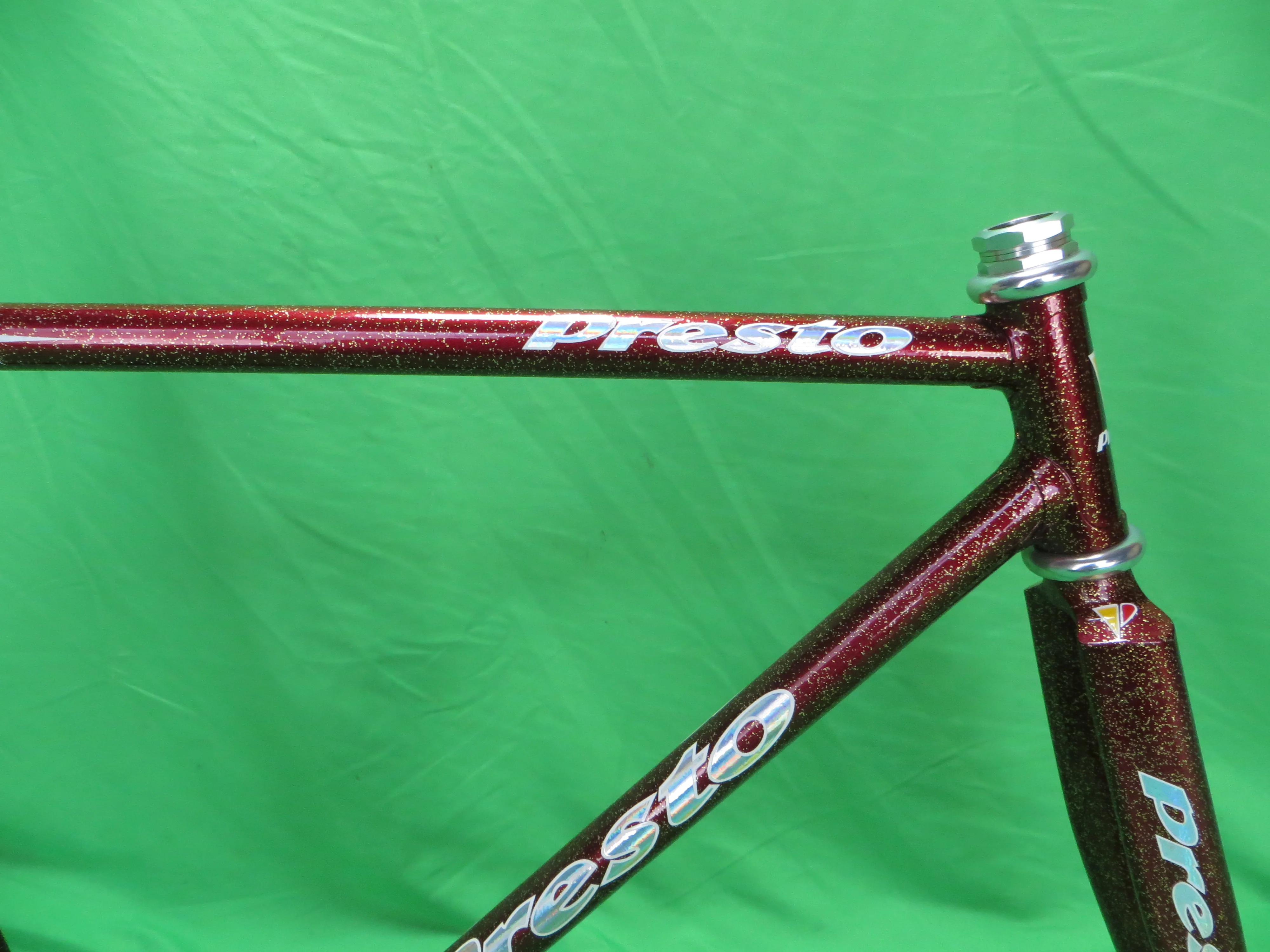 PRESTO Columbus Max Fork // Red with Gold Flake // 50cm - Image 11