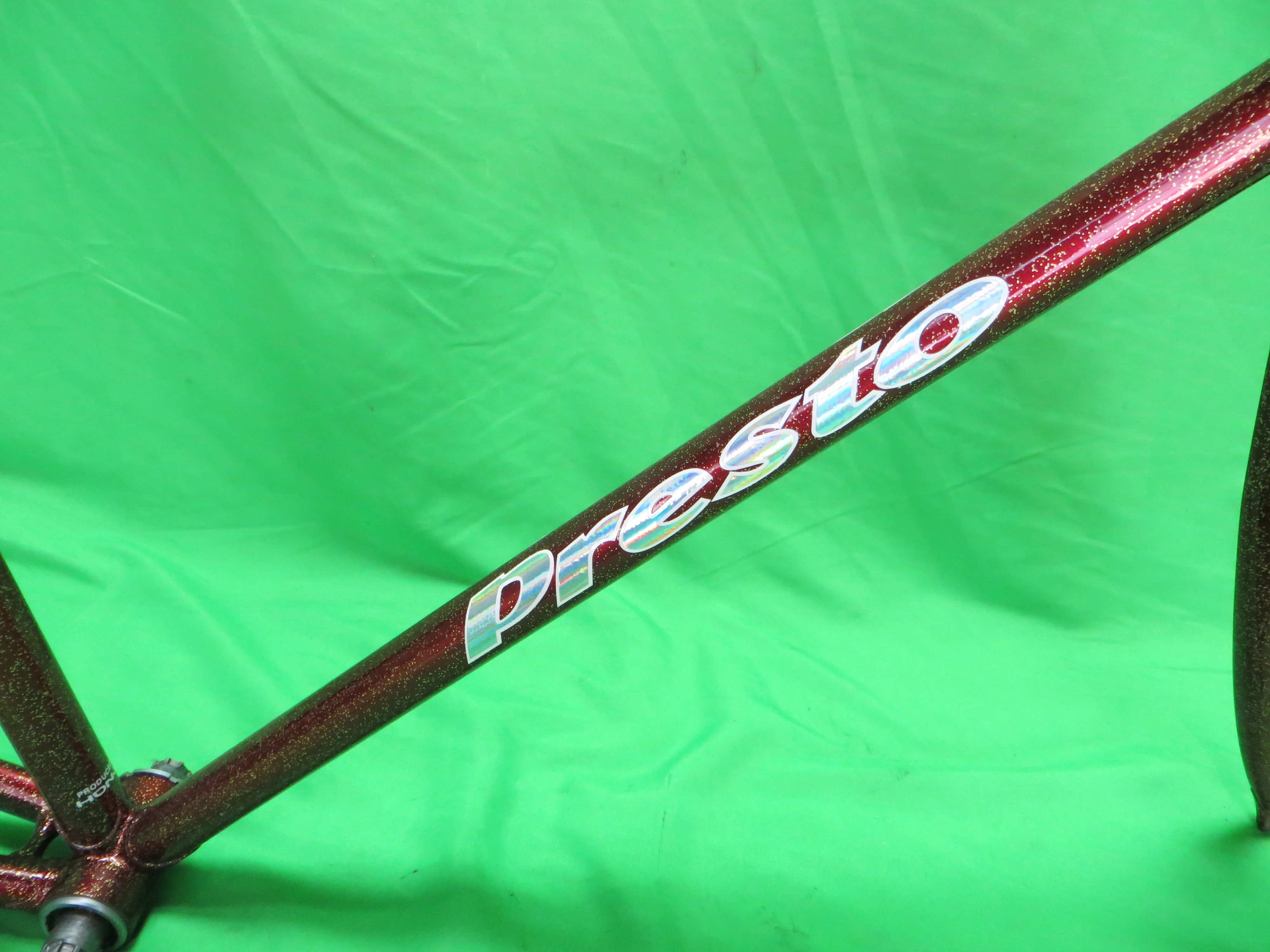 PRESTO Columbus Max Fork // Red with Gold Flake // 50cm - Image 13