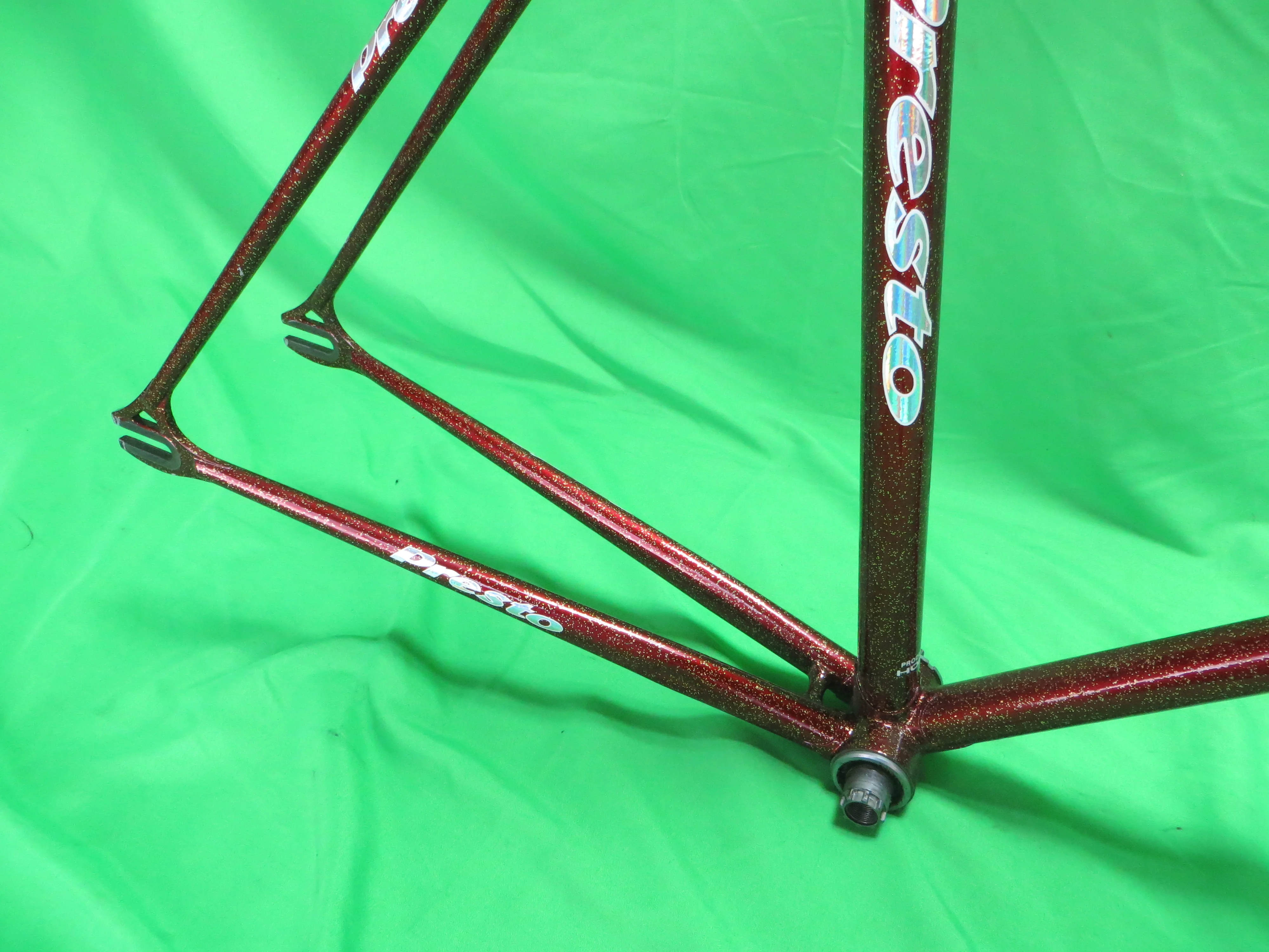 PRESTO Columbus Max Fork // Red with Gold Flake // 50cm - Image 14