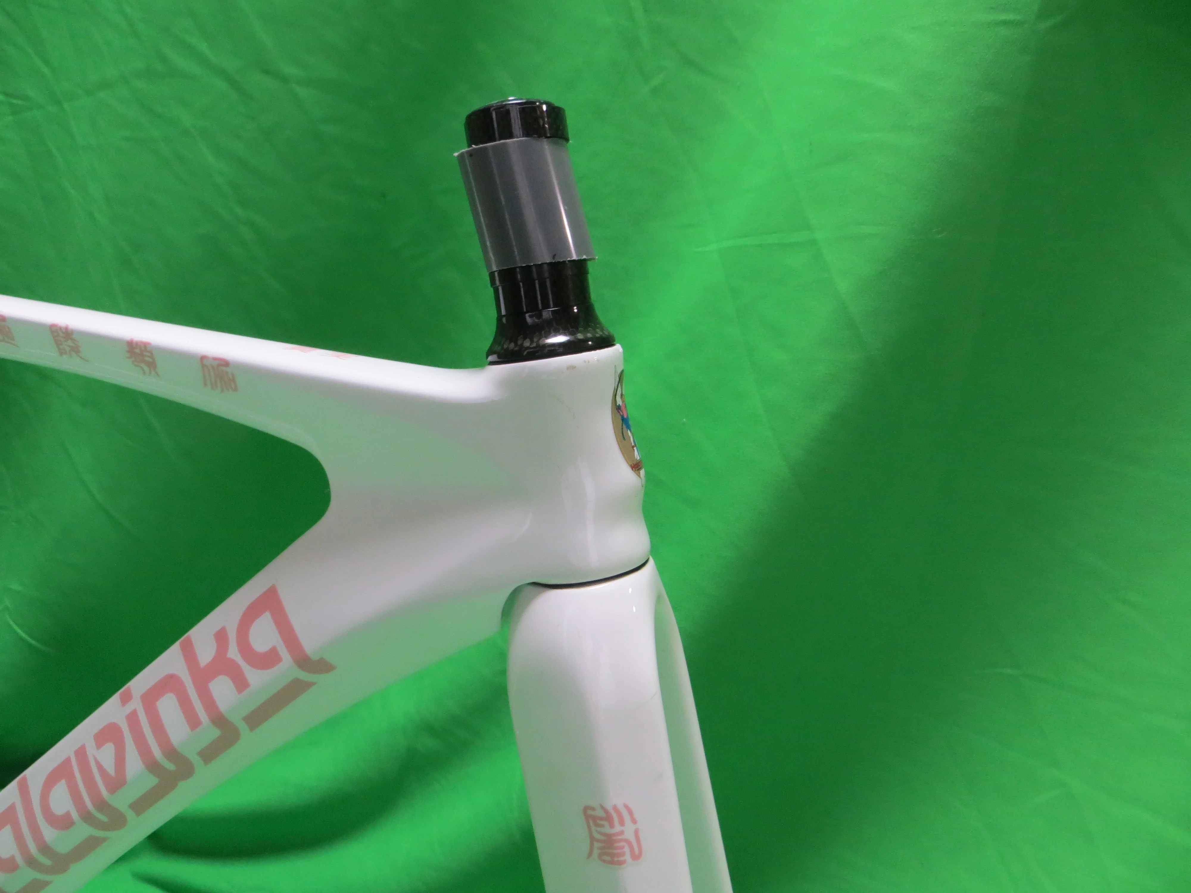 Rare! Kalavinka Girl'S Keirin Carbon Track Frame // White // 47cm NJS Approved - Image 9