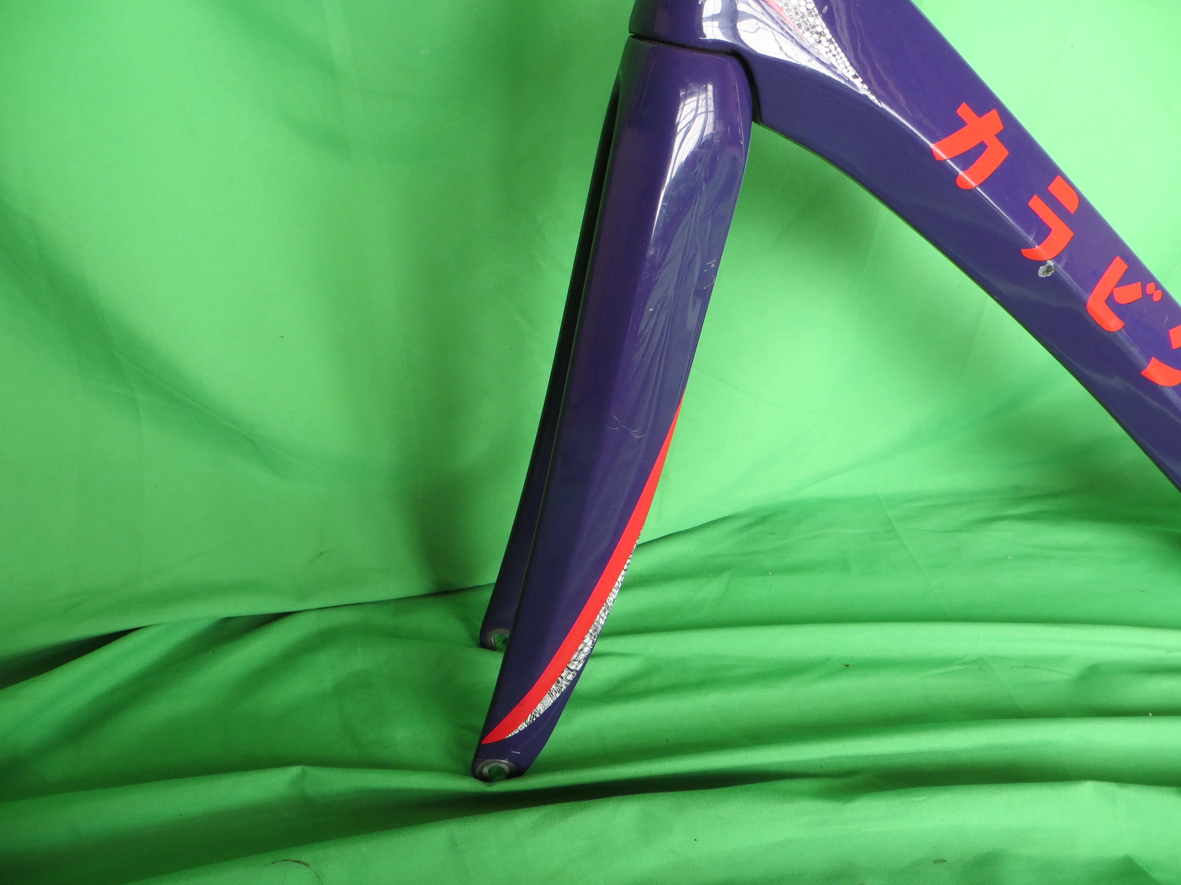 Rare M-size! Kalavinka GIRLS Keirin Carbon Track Frame // Purple // 50cm NJS Approved - Image 3