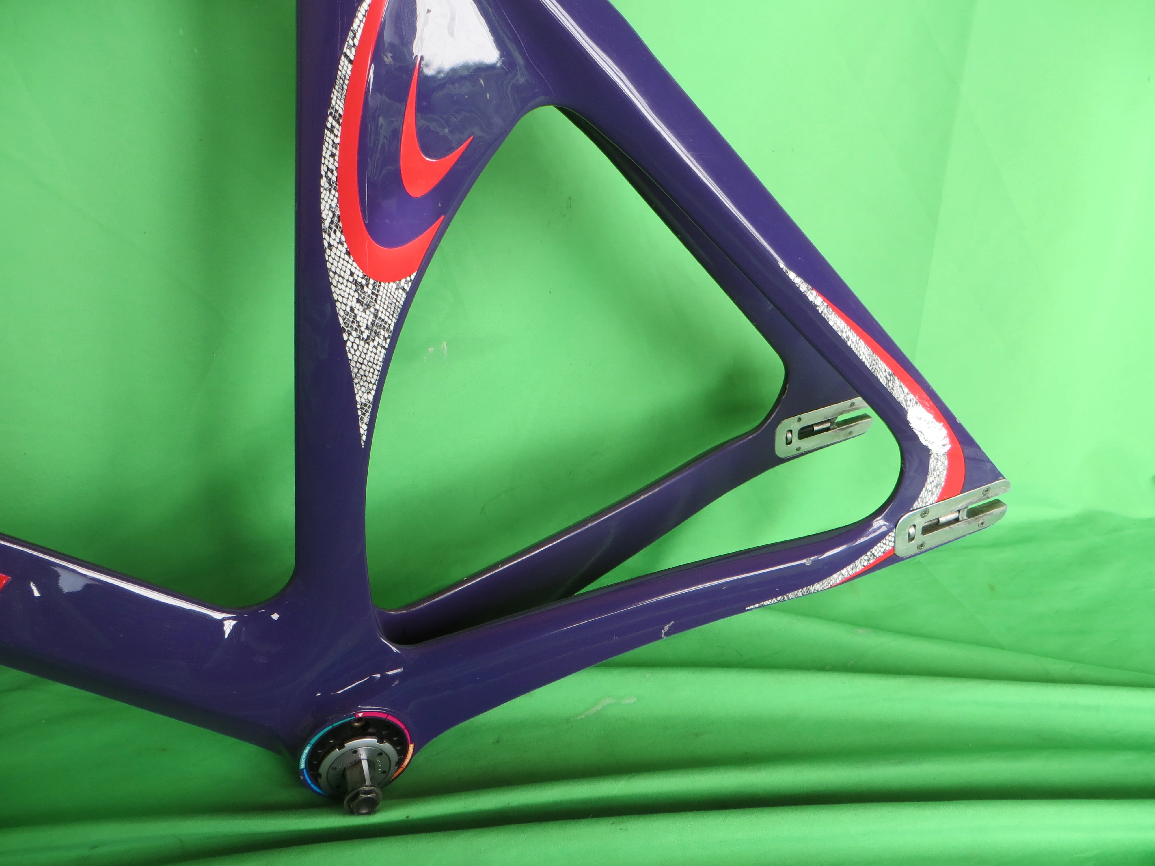 Rare M-size! Kalavinka GIRLS Keirin Carbon Track Frame // Purple // 50cm NJS Approved - Image 7