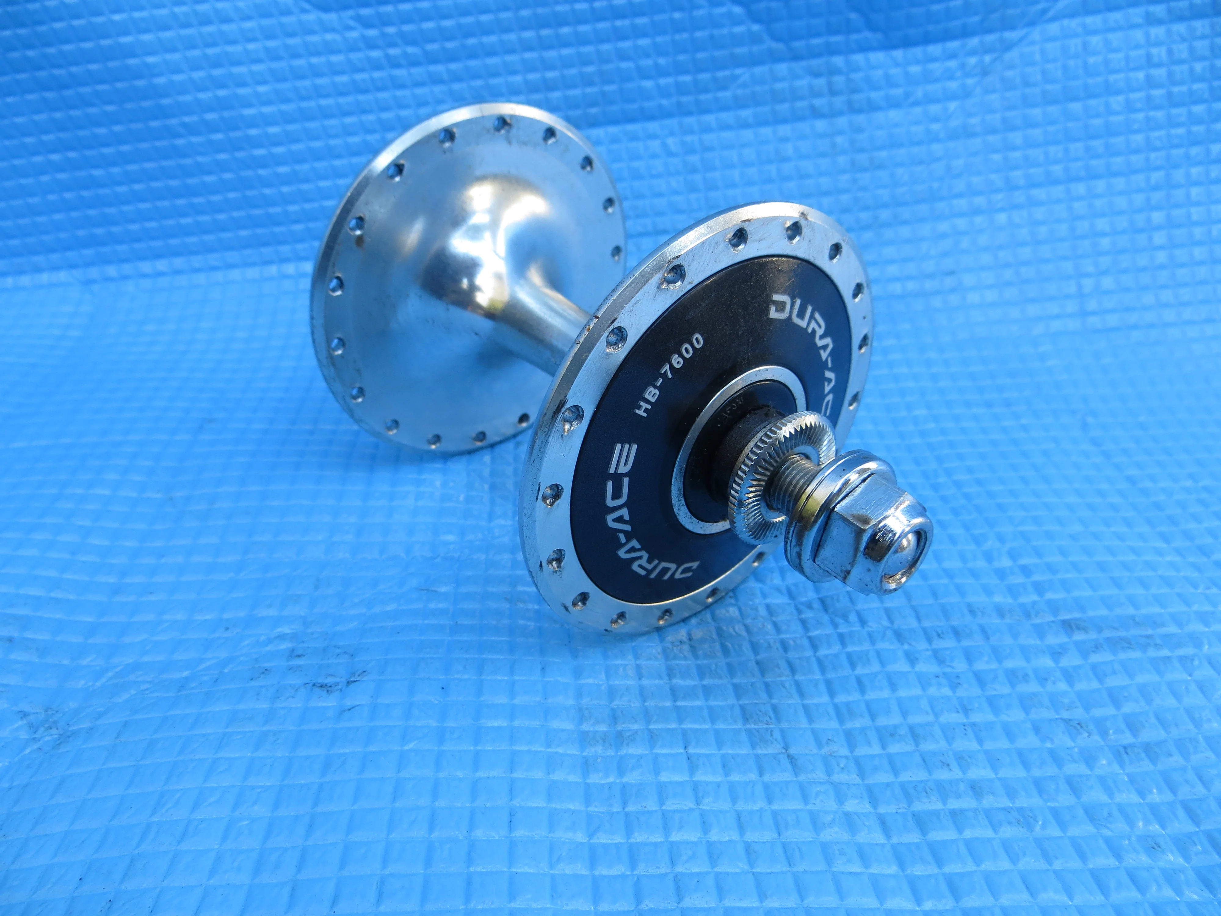 Shimano Dura Ace HB-7600 36H 100mm/9mm Front Hub NJS (23010703) - Image 2